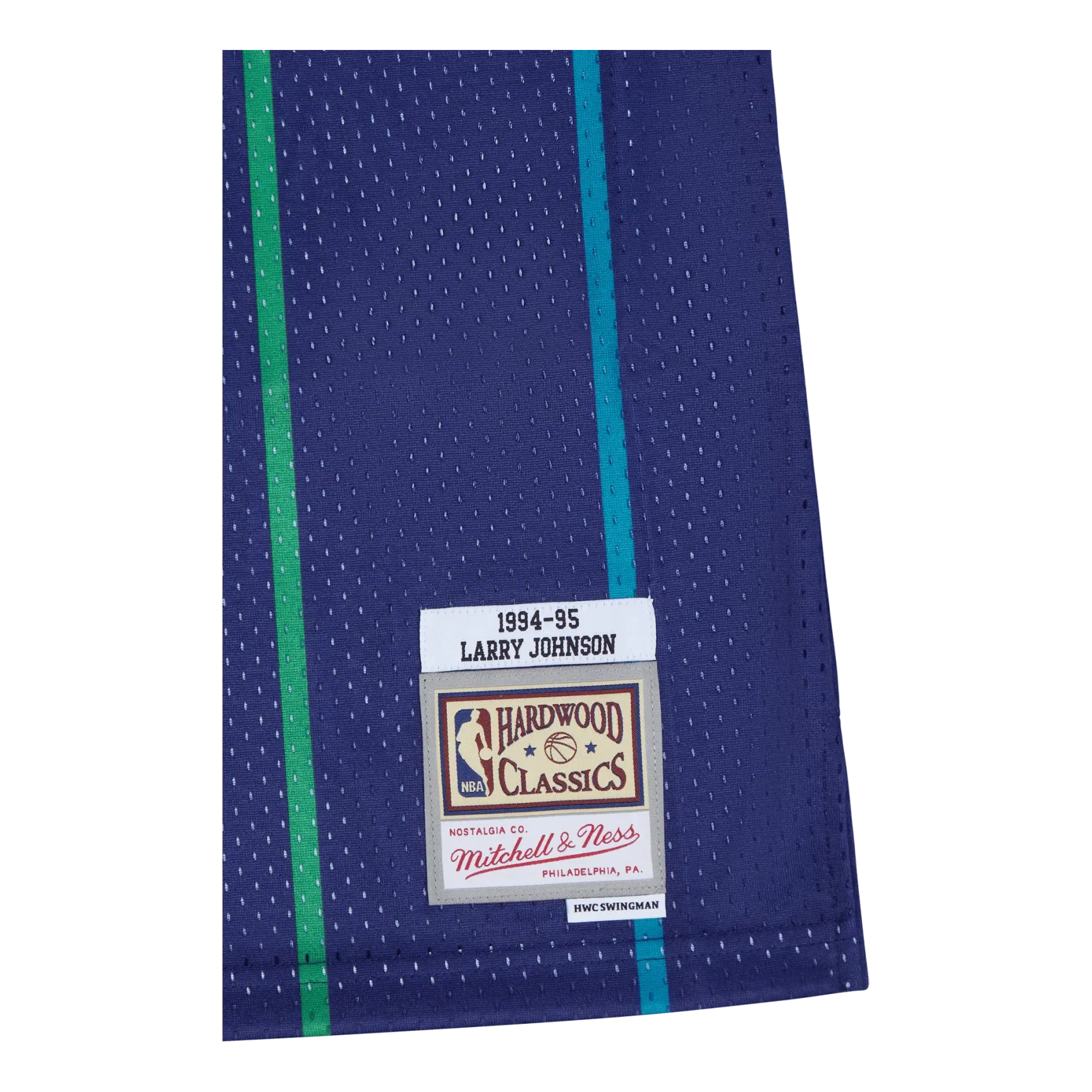 Mitchell & Ness Swingman Jersey -Larry Johnson