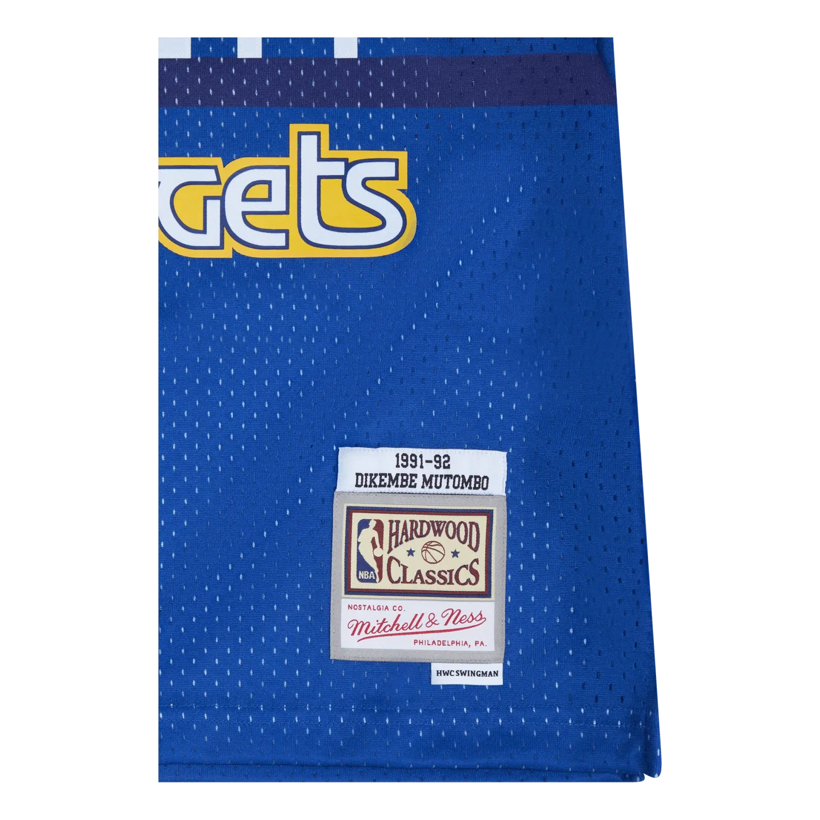Mitchell & Ness Swingman Jersey - Dikembe Mutombo