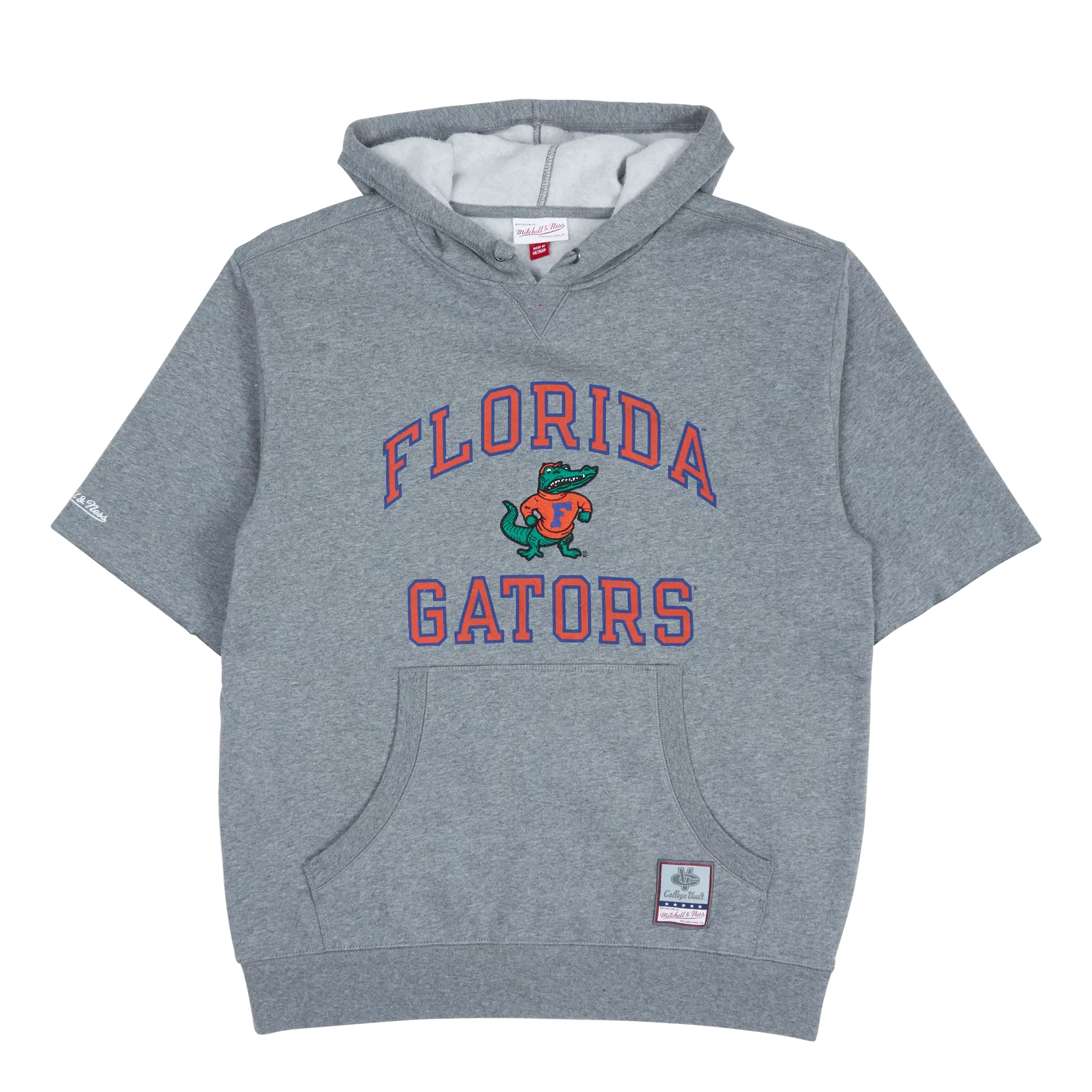 Mitchell & Ness Gators Short Sleeve Fleece Hoodie