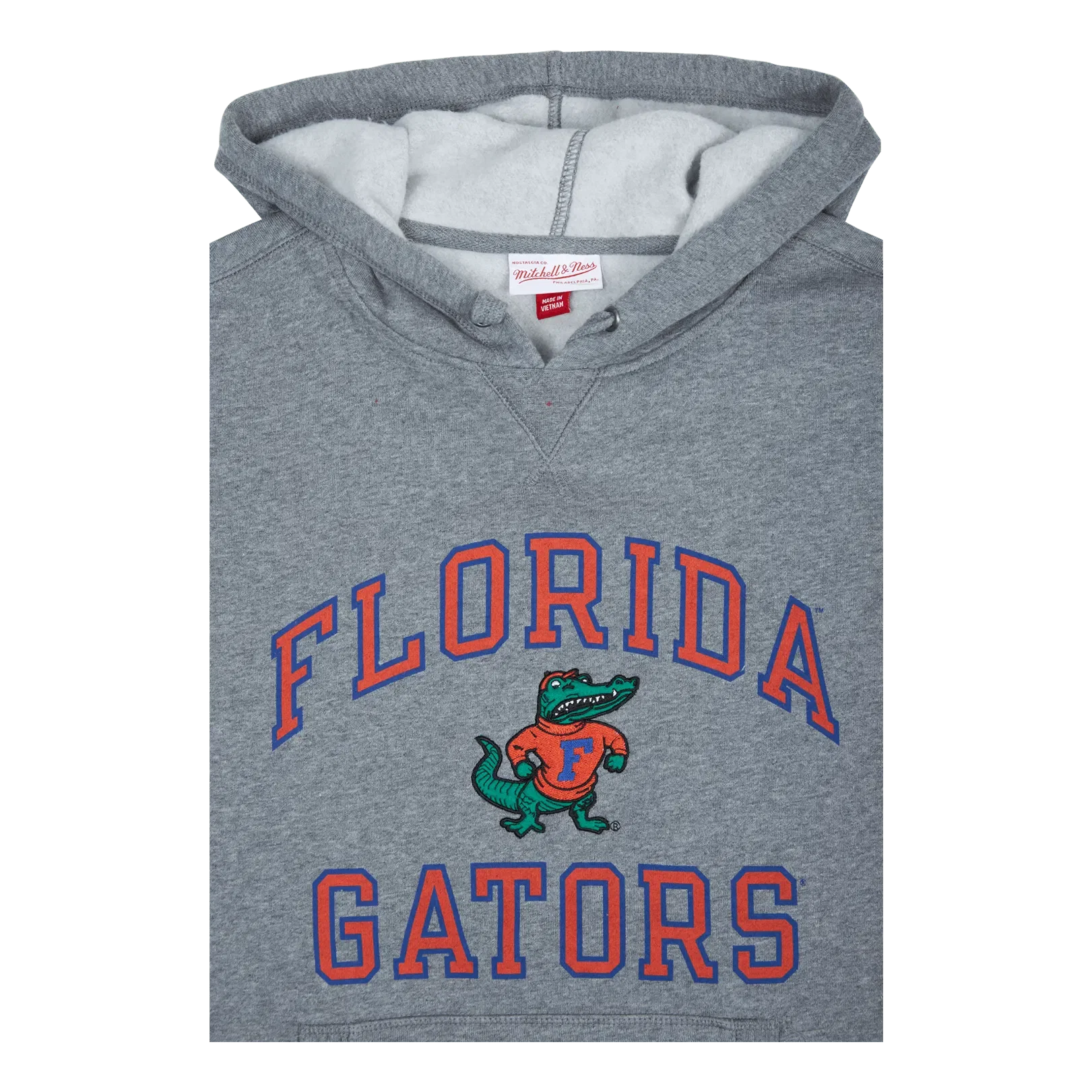 Mitchell & Ness Gators Short Sleeve Fleece Hoodie