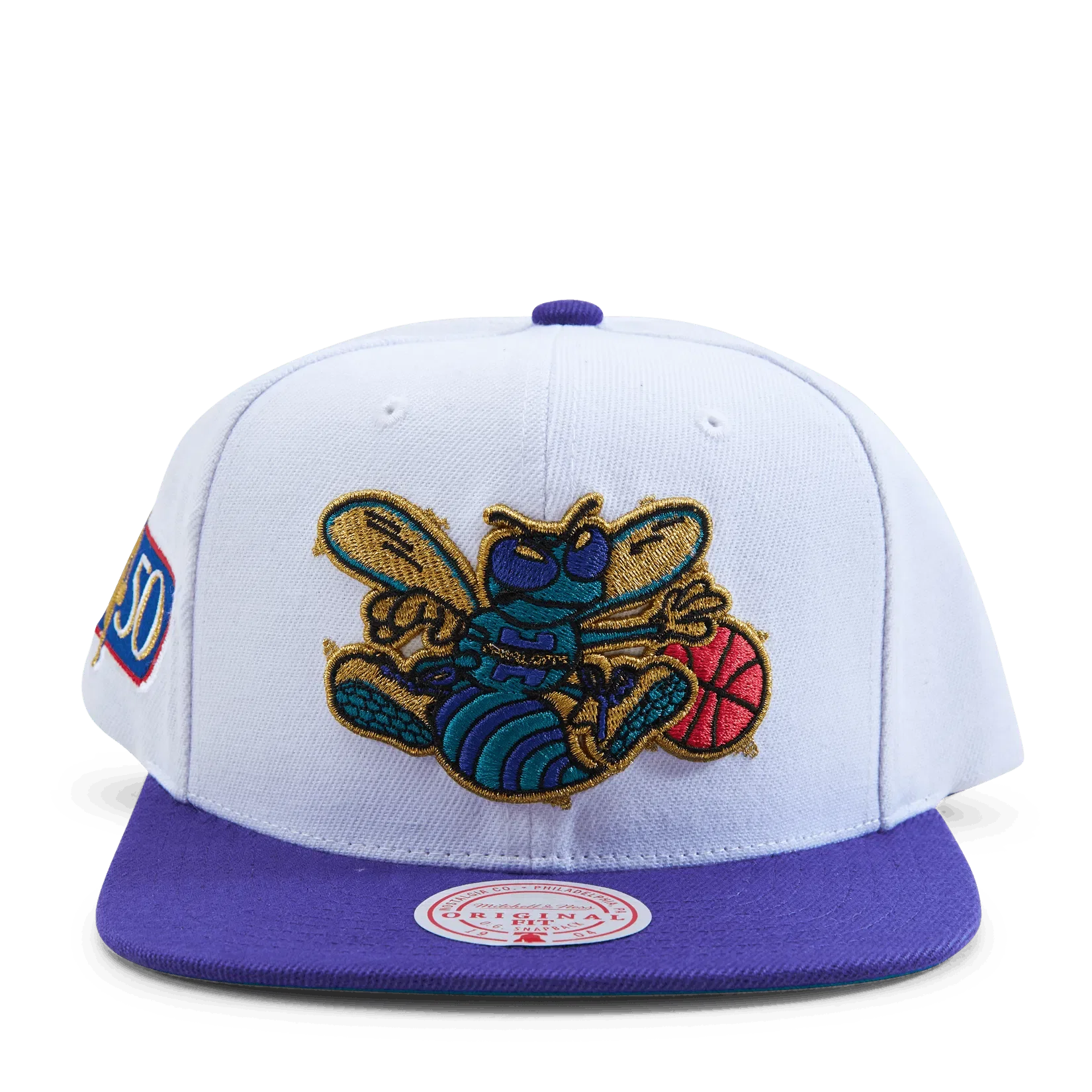 Mitchell & Ness Hornets NBA 50th Anniversity Snapback