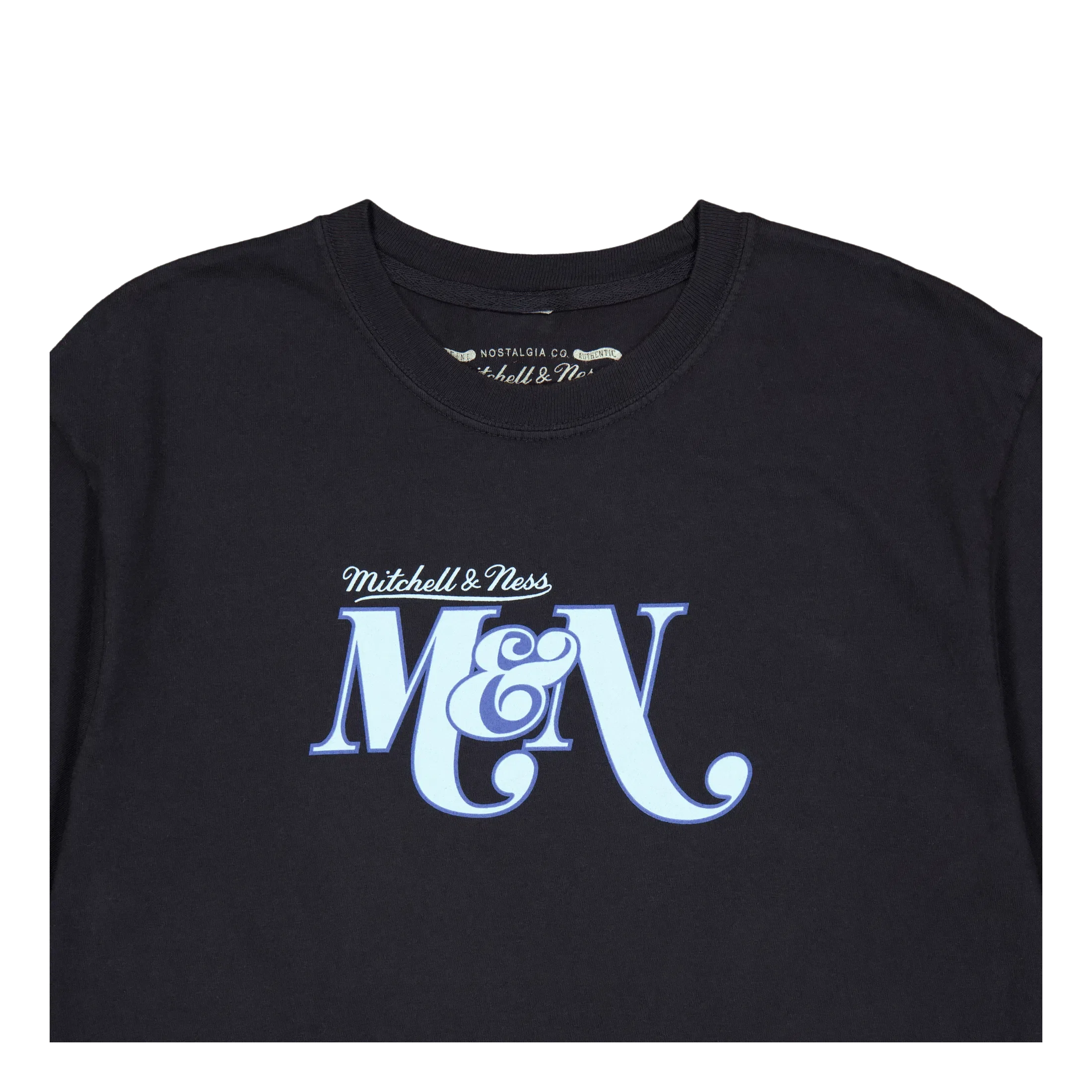 Mitchell & Ness M&n Heavyweight Graphic Tee Black