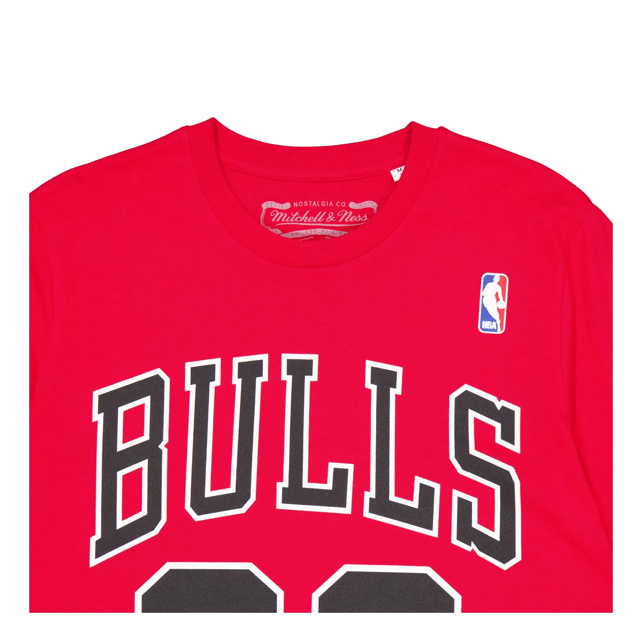 Mitchell & Ness Name & Number Tee - Scottie Pi Red