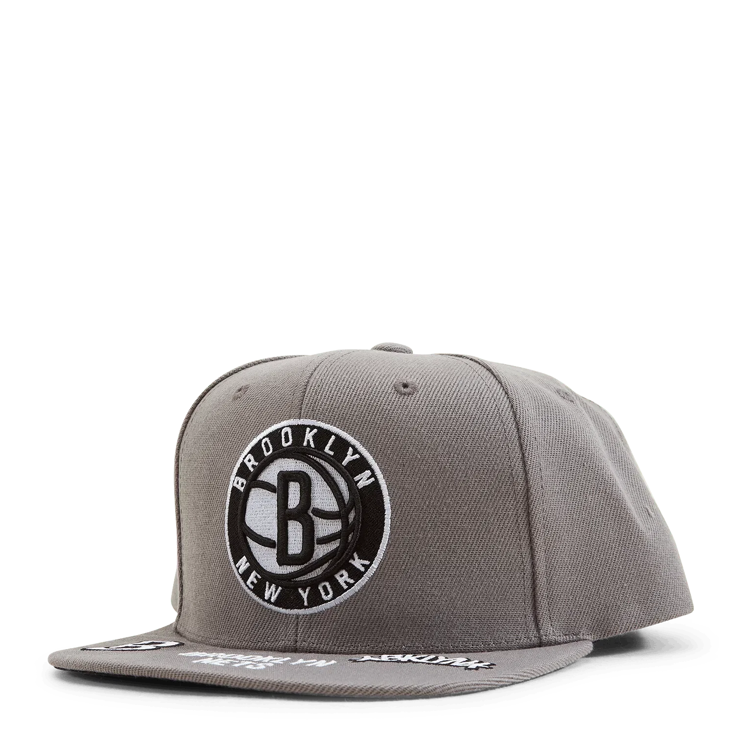 Mitchell & Ness Nets Front Face Snapback