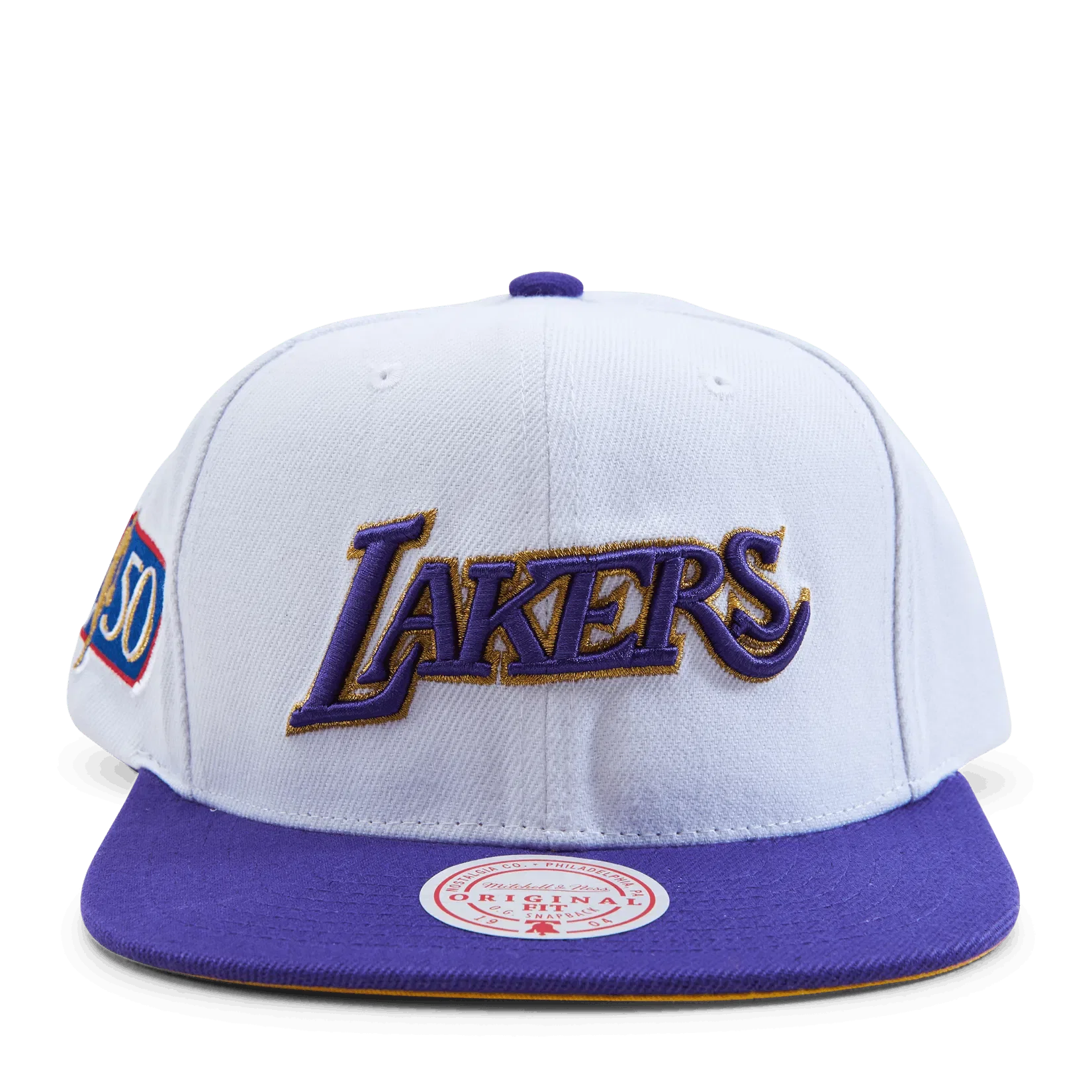 Mitchell & Ness Lakers NBA 50th Anni Snapback