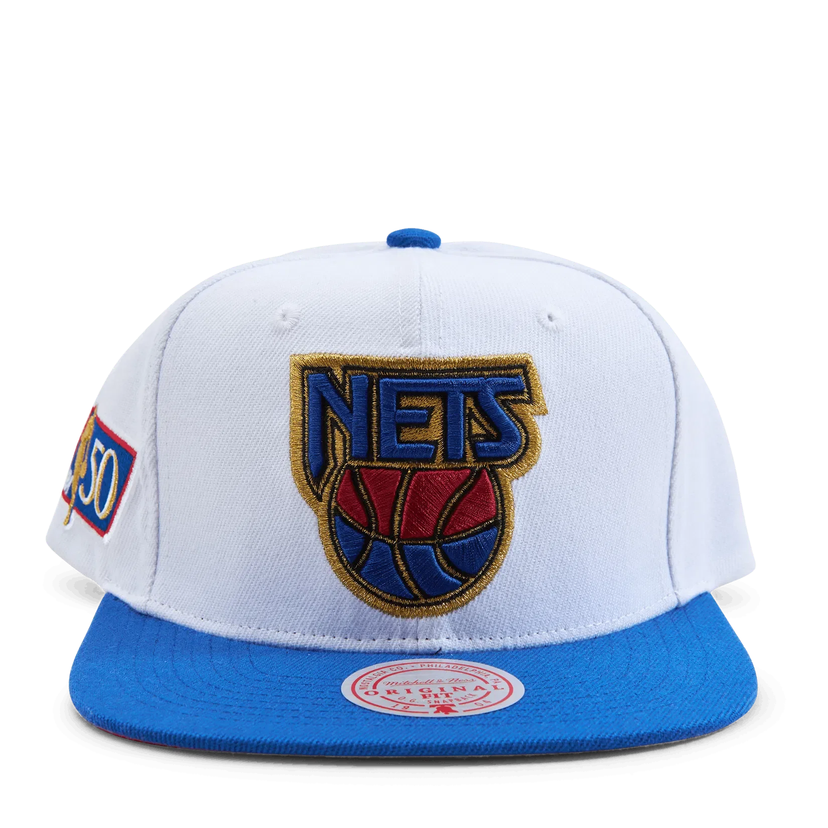 Mitchell & Ness Nets NBA 50th Anni Snapback Hw