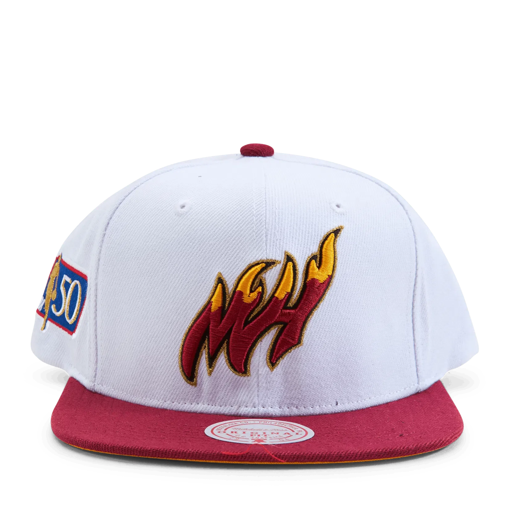Mitchell & Ness Heat NBA 50th Anni Snapback