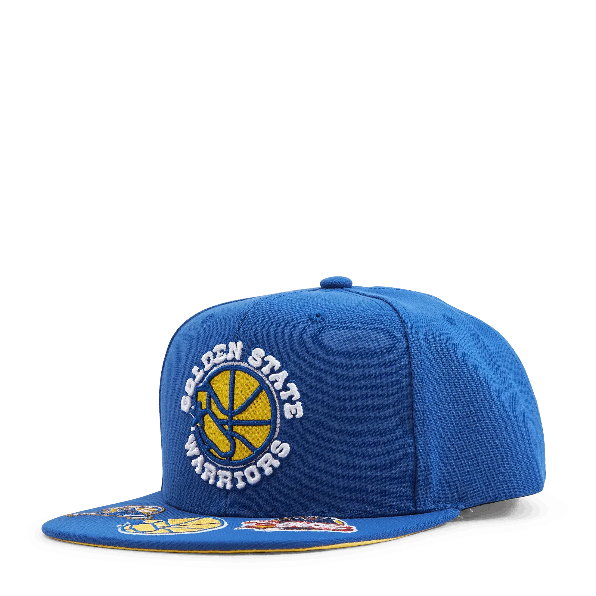 Mitchell & Ness Warriros Front Face Snapback HWC
