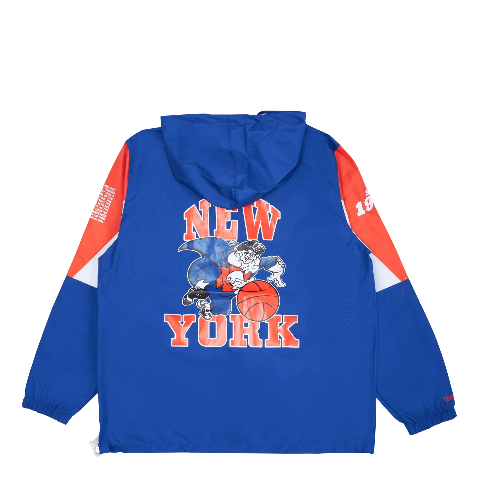 Mitchell & Ness Knicks Team Origins Pullover Anorak