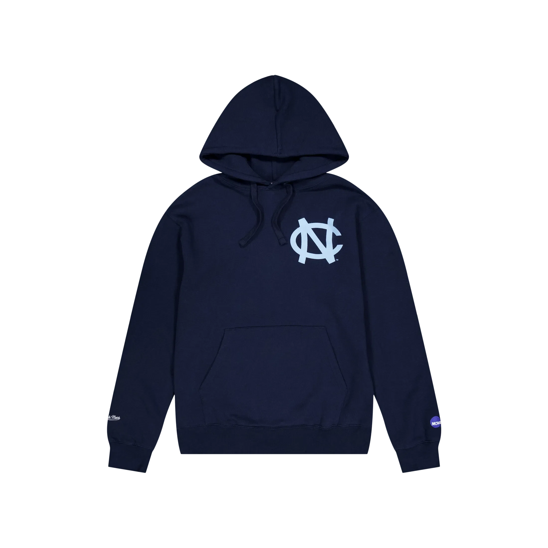 Mitchell & Ness Left Chest Logo Hoodie Navy