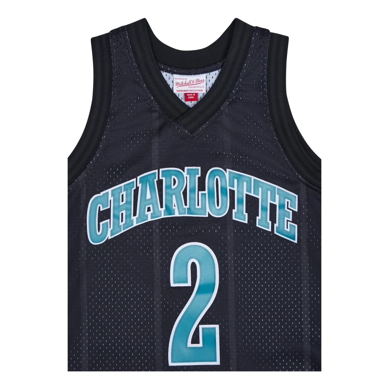 Mitchell & Ness Hornets Swingman Jersey - Larry Johnson