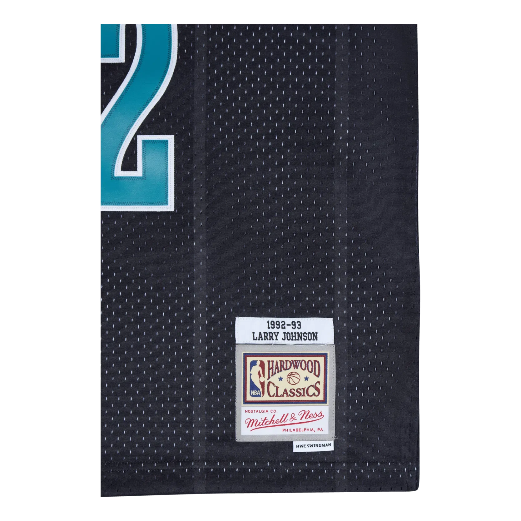 Mitchell & Ness Hornets Swingman Jersey - Larry Johnson