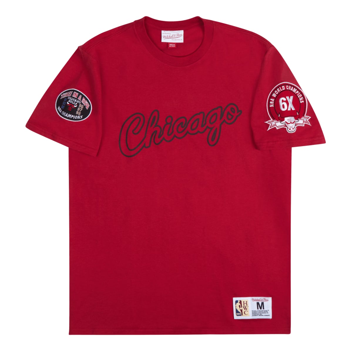 Mitchell & Ness Bulls Champ City SS Tee