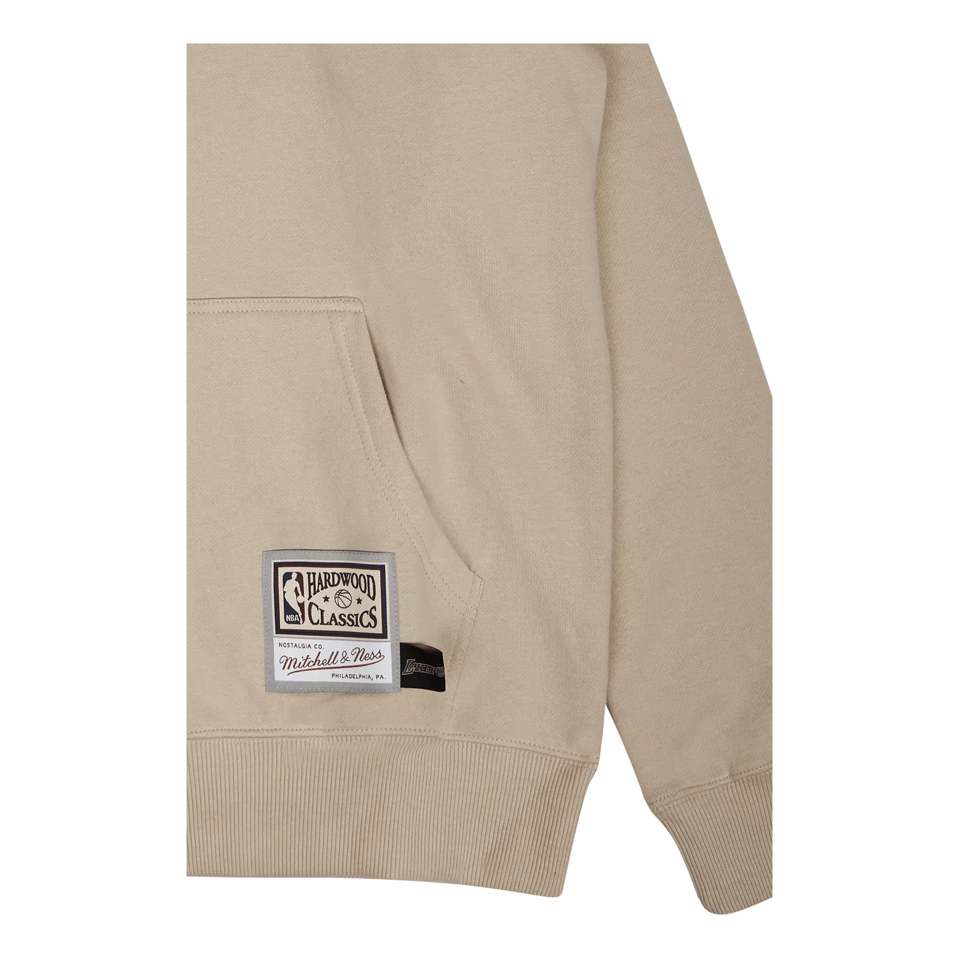 Mitchell & Ness Lakers Khaki Hoodie