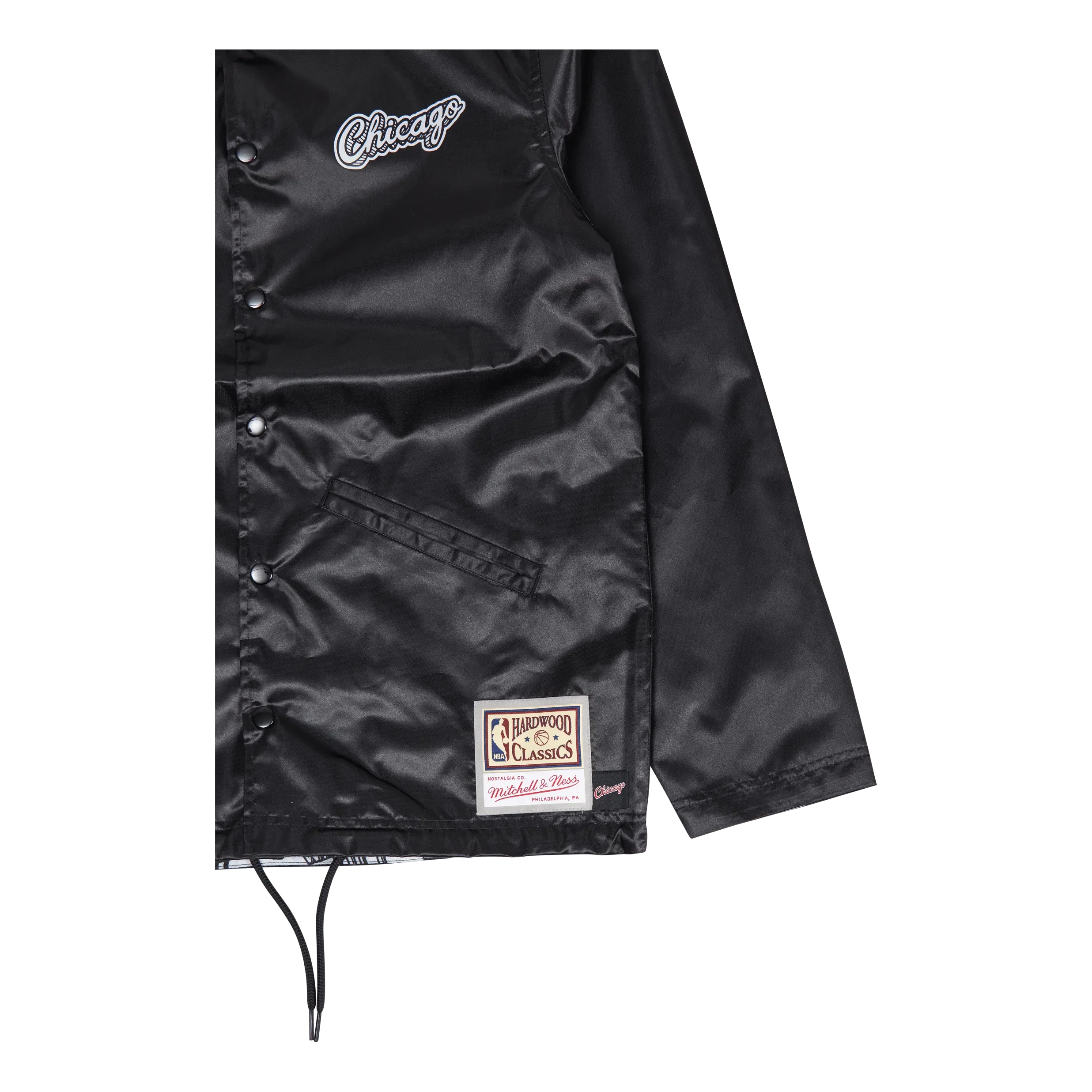 Mitchell & Ness Bulls Doodle Coaches Jacket