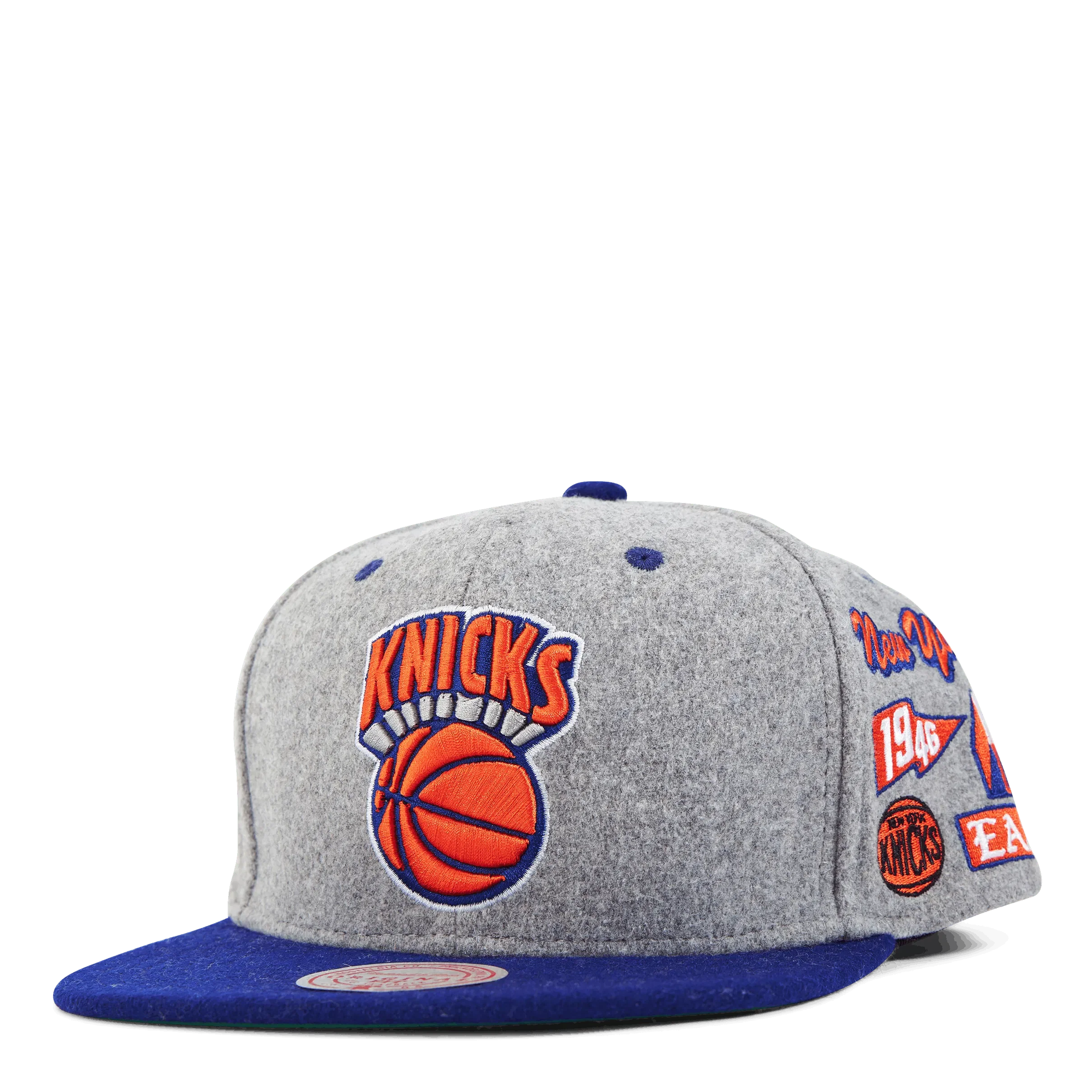 Mitchell & Ness Knicks Melton Patch Snapback HWC
