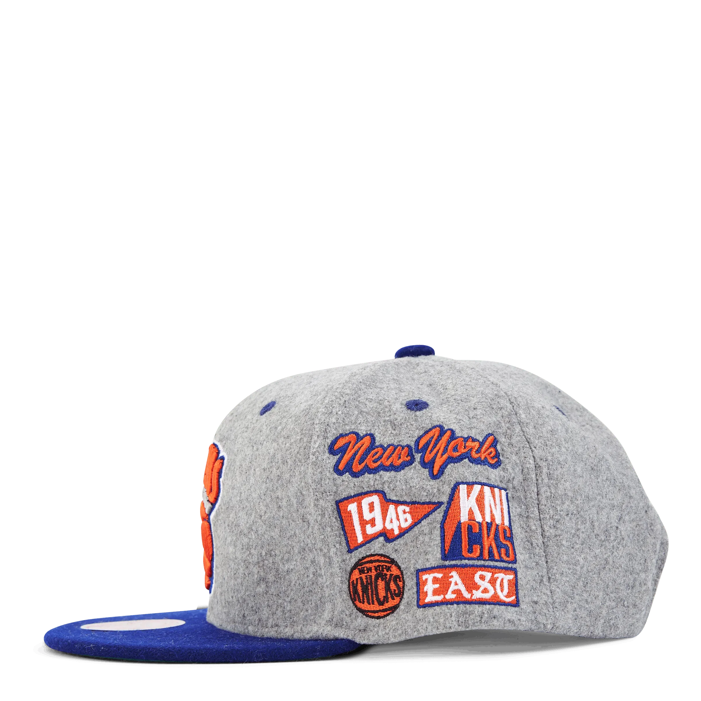 Mitchell & Ness Knicks Melton Patch Snapback HWC