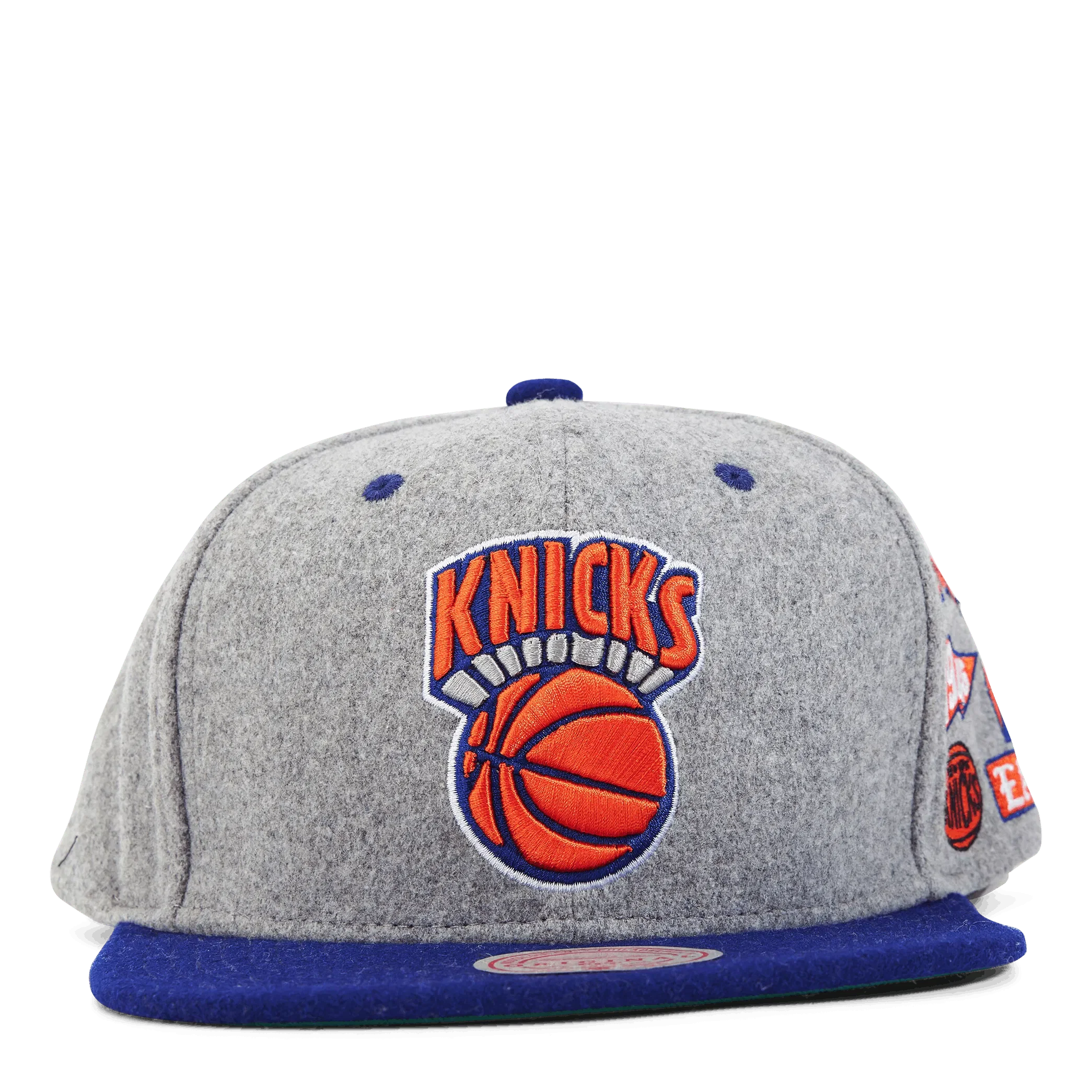 Mitchell & Ness Knicks Melton Patch Snapback HWC