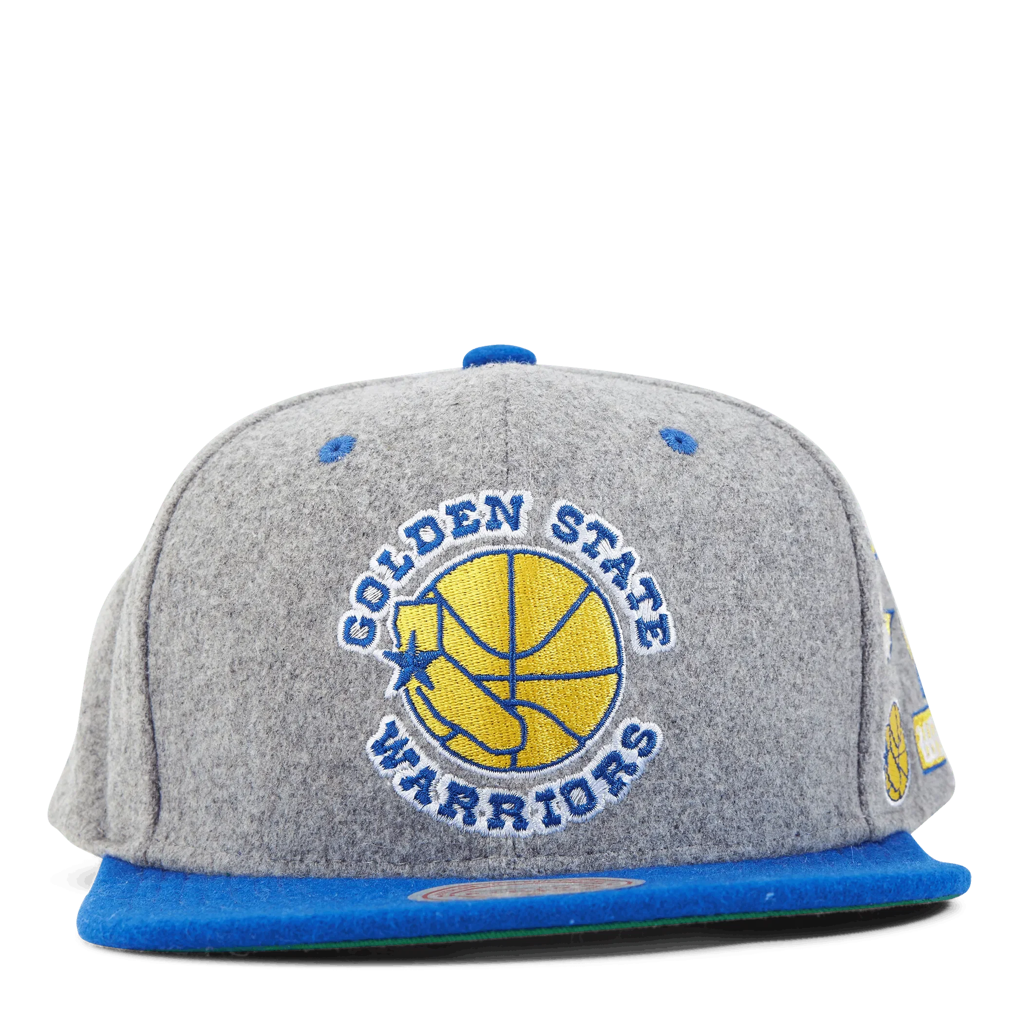 Mitchell & Ness Warriors Melton Patch Snapback HWC