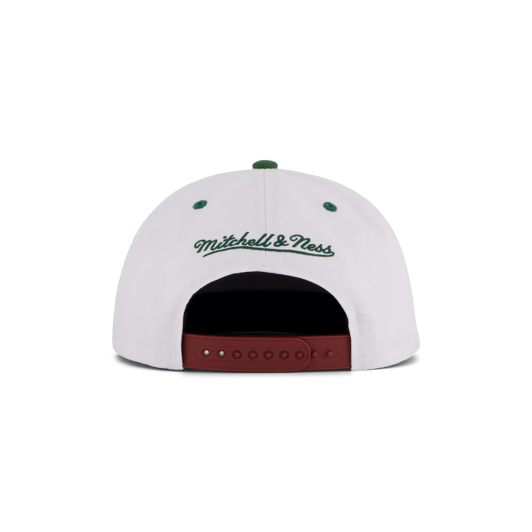 Mitchell & Ness Bucks White Team Color Snapback HWC