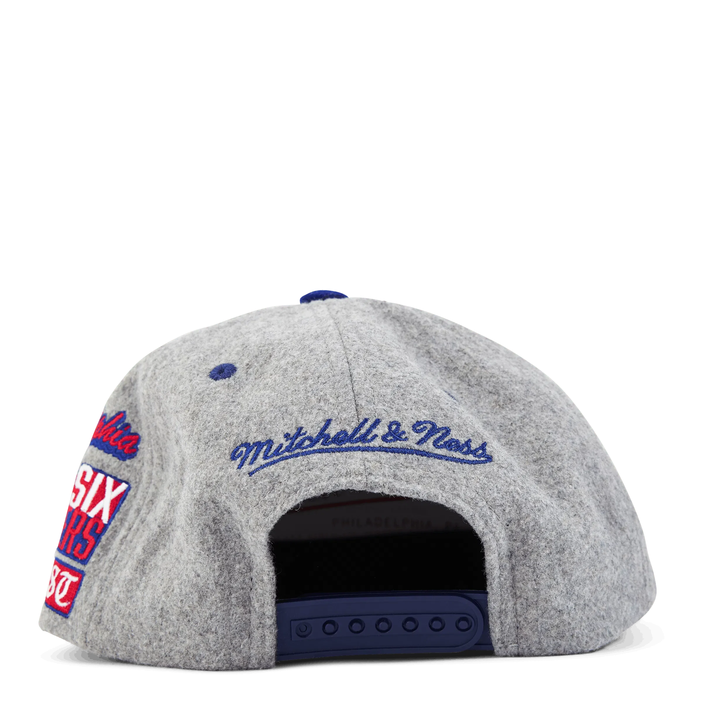 Mitchell & Ness 76ers Melton Patch Snapback HWC