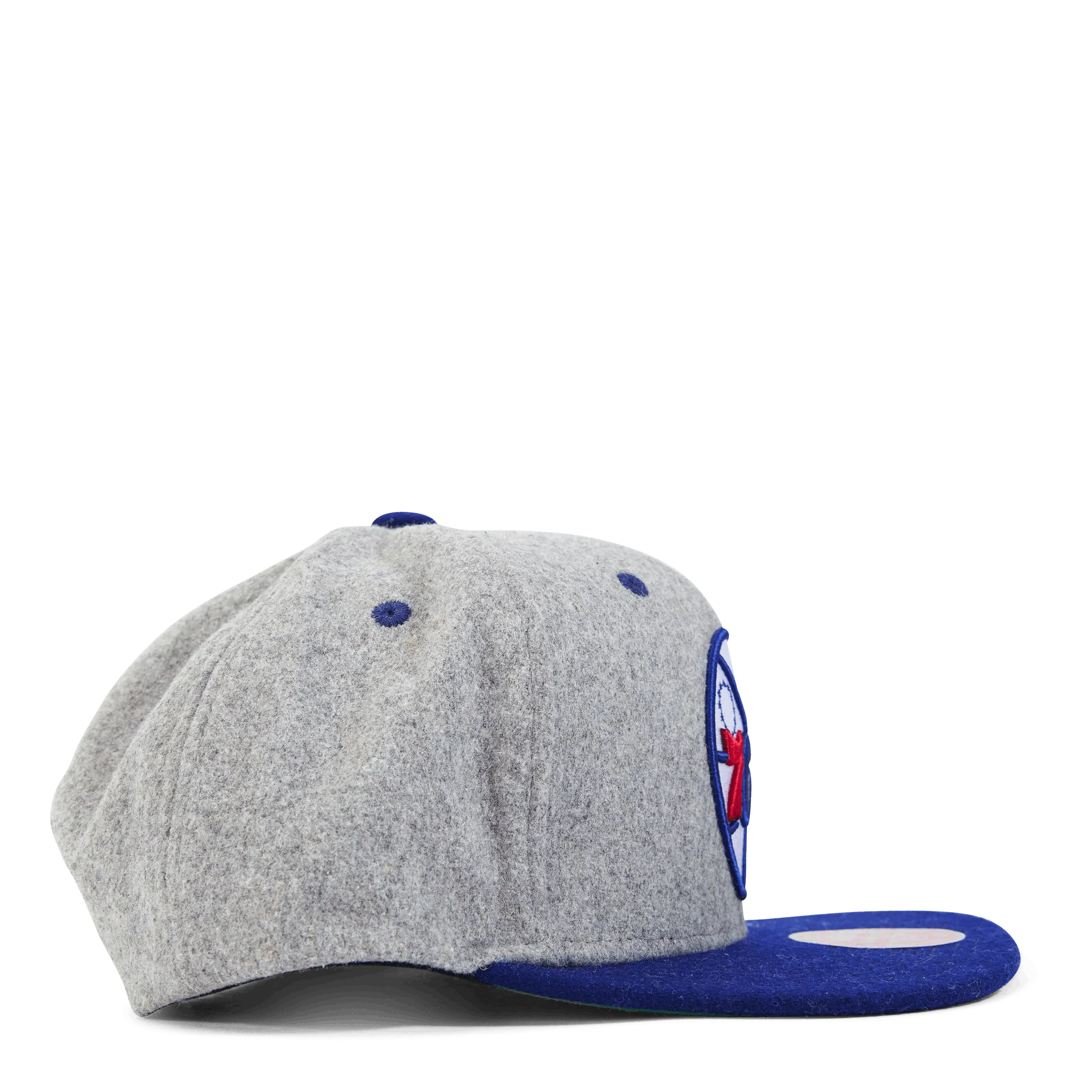 Mitchell & Ness 76ers Melton Patch Snapback HWC