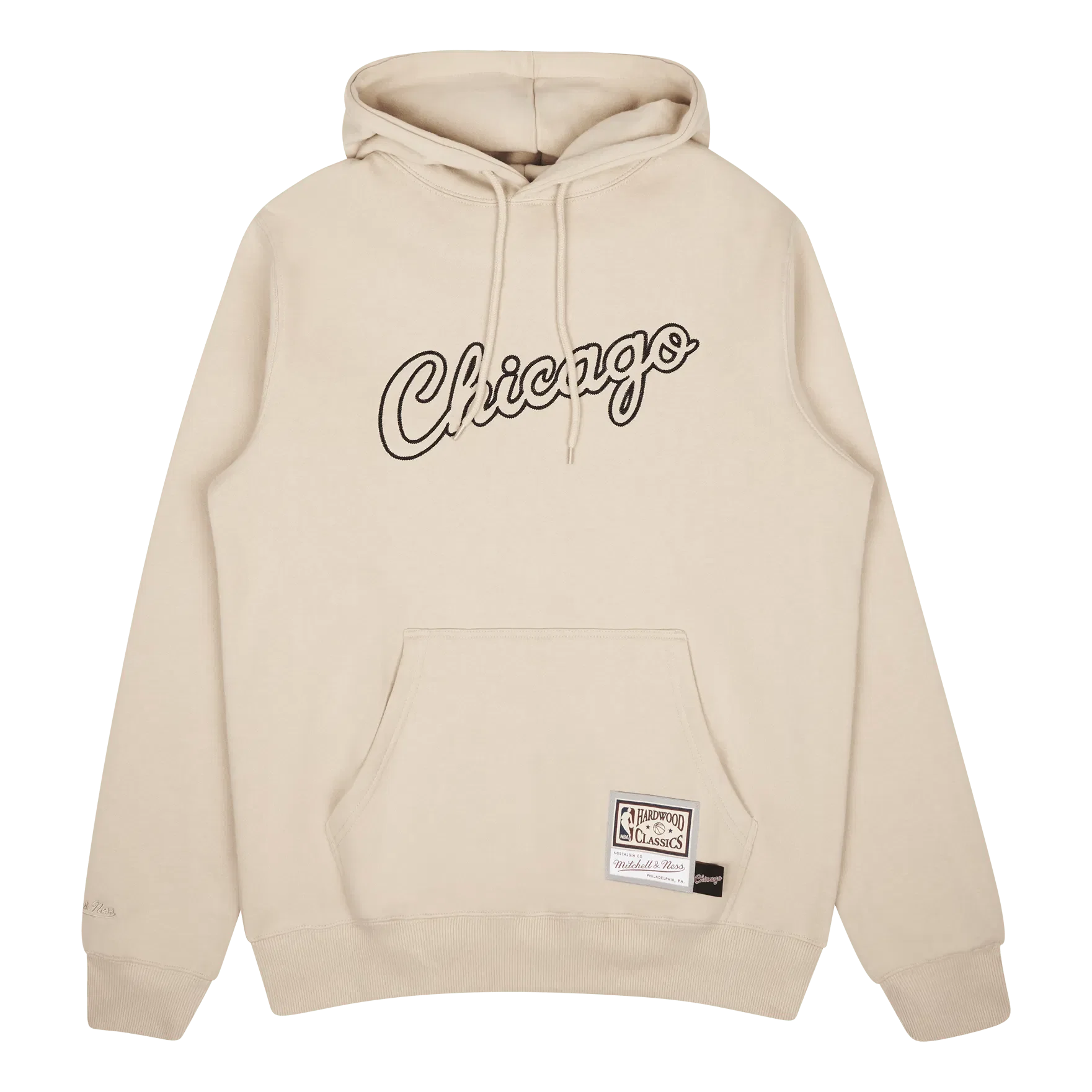 Mitchell & Ness Bulls Khaki Hoodie