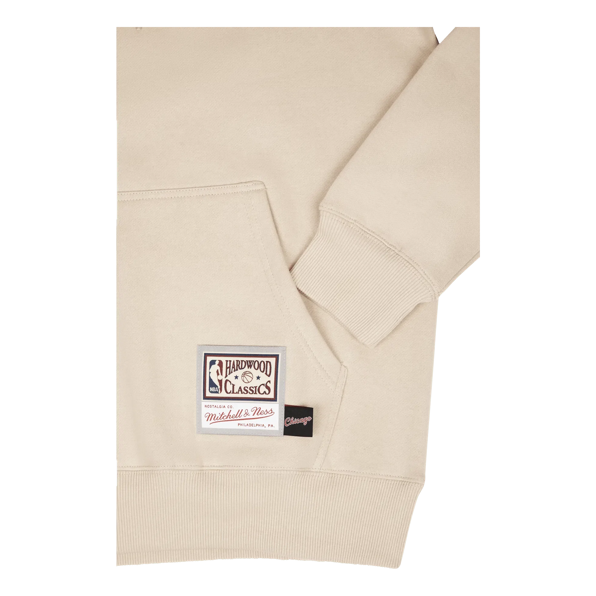 Mitchell & Ness Bulls Khaki Hoodie