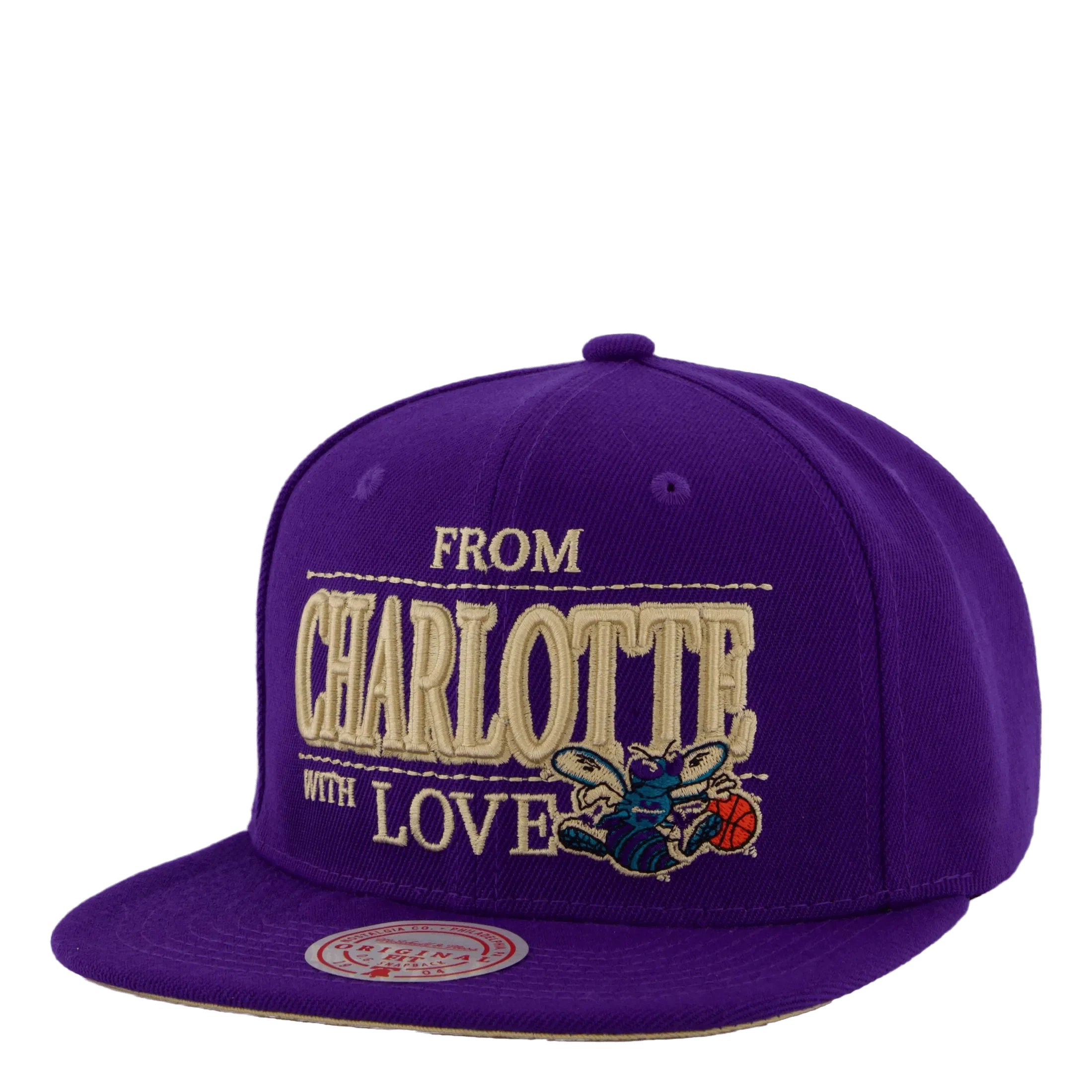 Mitchell & Ness hornets With Love Snapback HWC