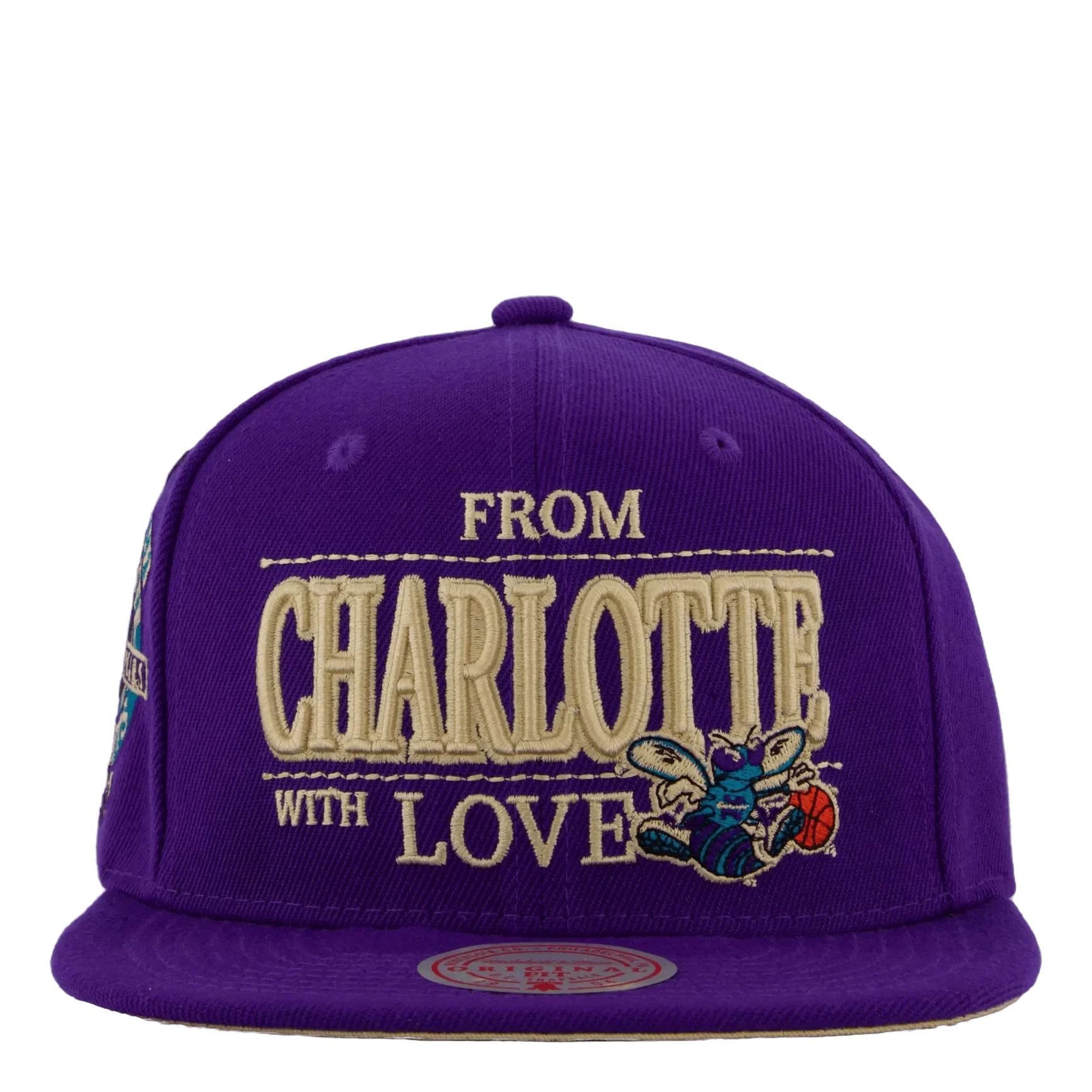 Mitchell & Ness hornets With Love Snapback HWC