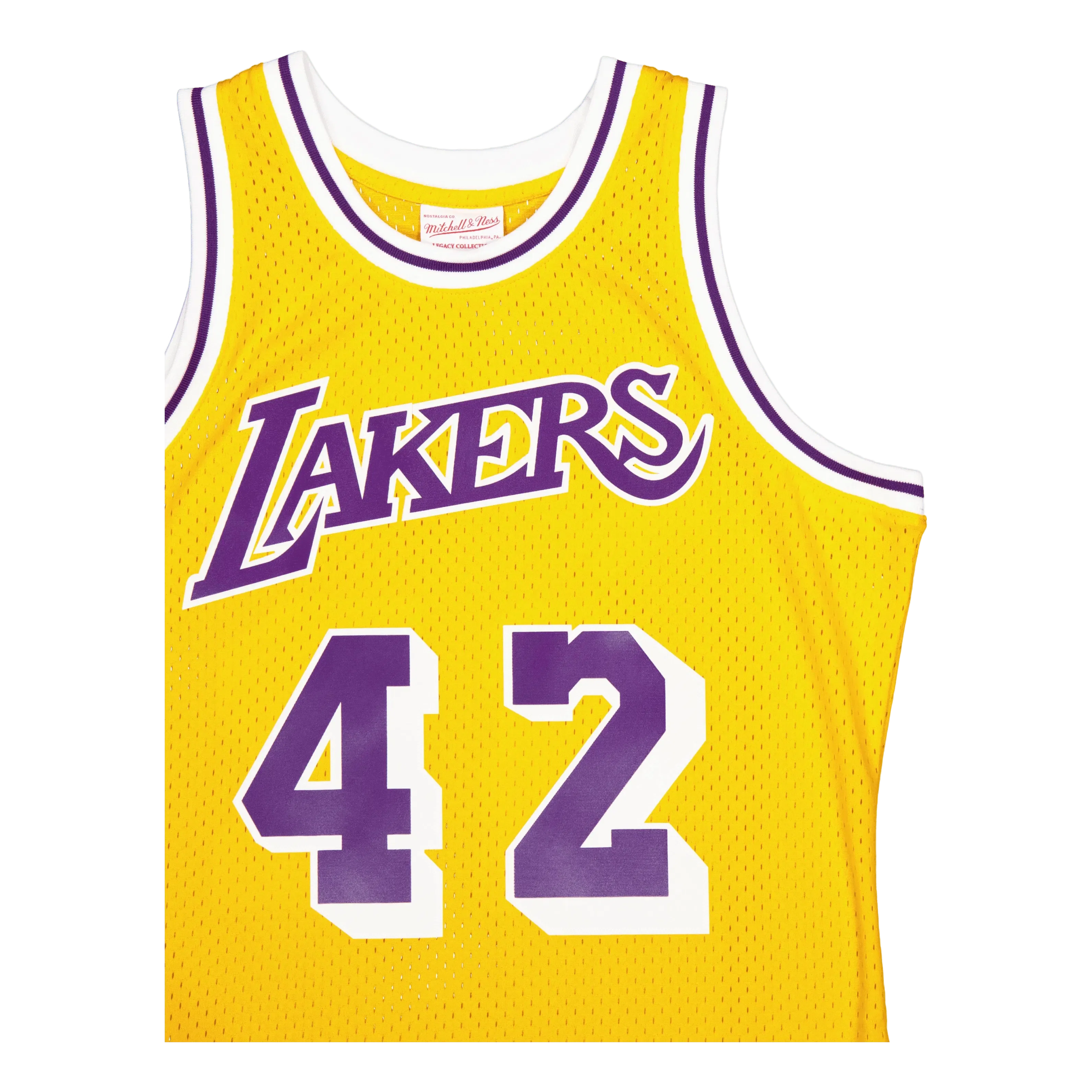 Mitchell & Ness Swingman Jersey 84-85 Light Gold