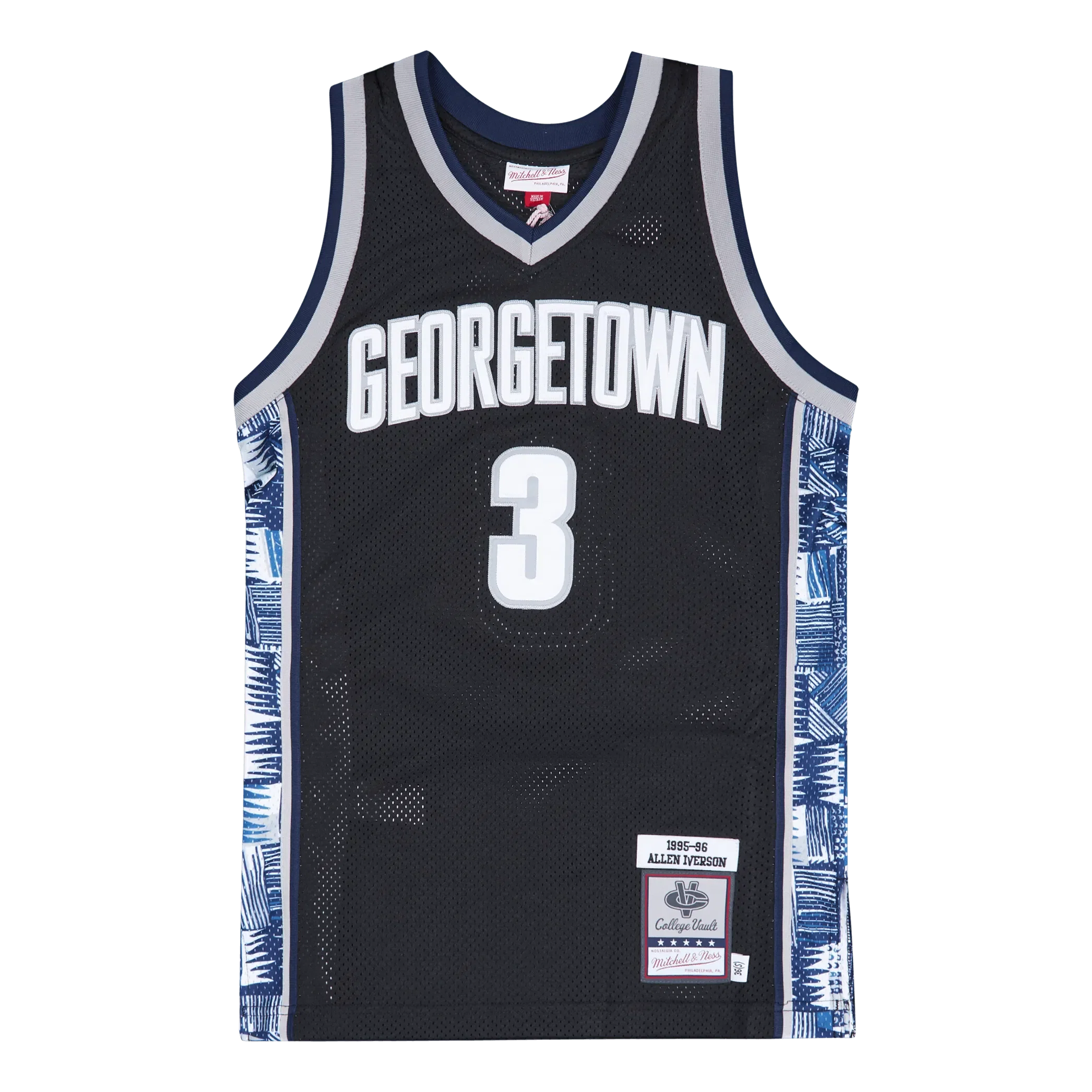 Mitchell & Ness Hoyas Authentic Jersey - Iverson