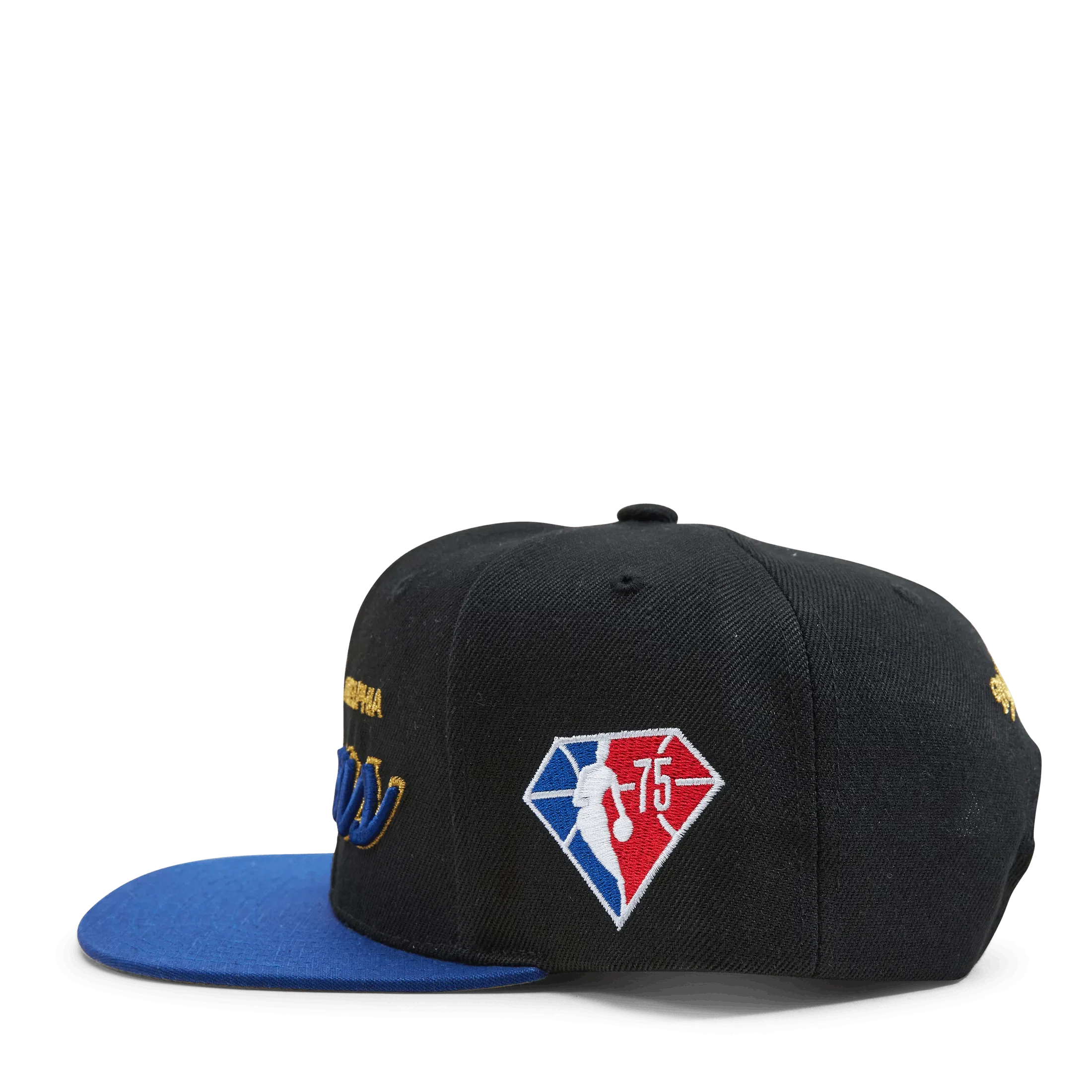 Mitchell & Ness 76ers NBA 75th Gold Snapback