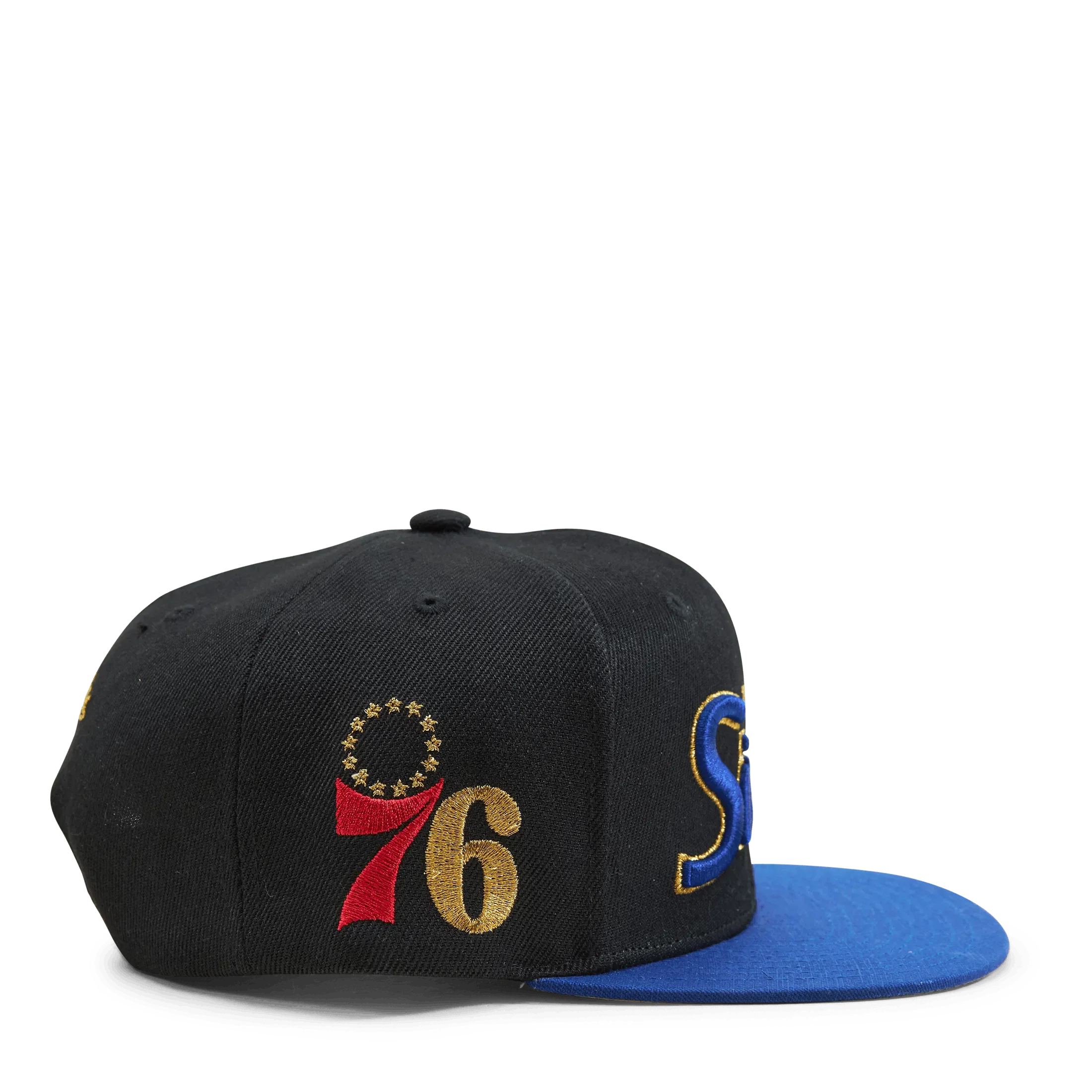Mitchell & Ness 76ers NBA 75th Gold Snapback