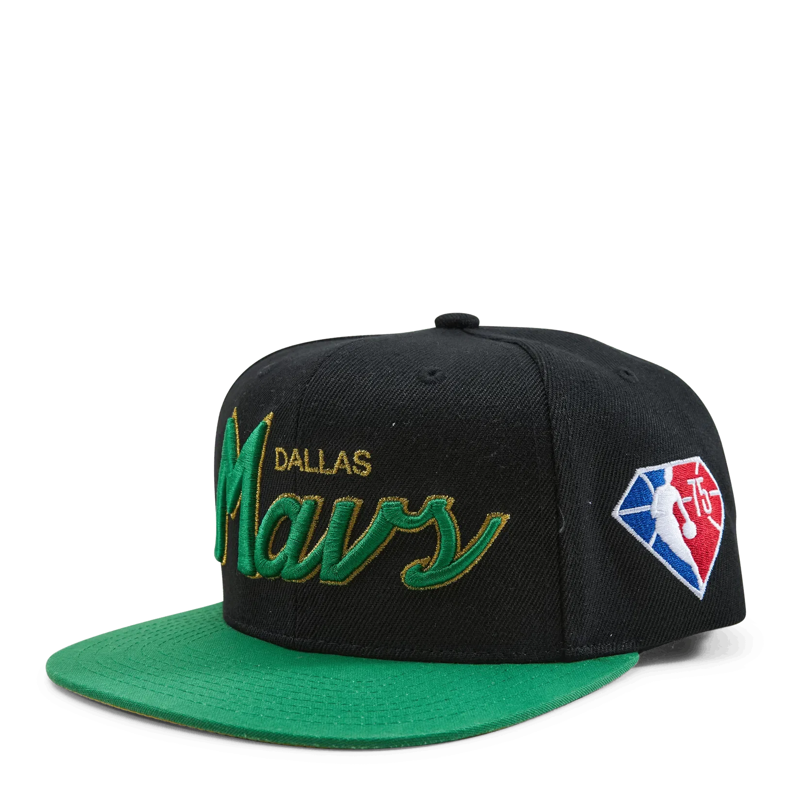 Mitchell & Ness Mavs NBA 75th Gold Snapback