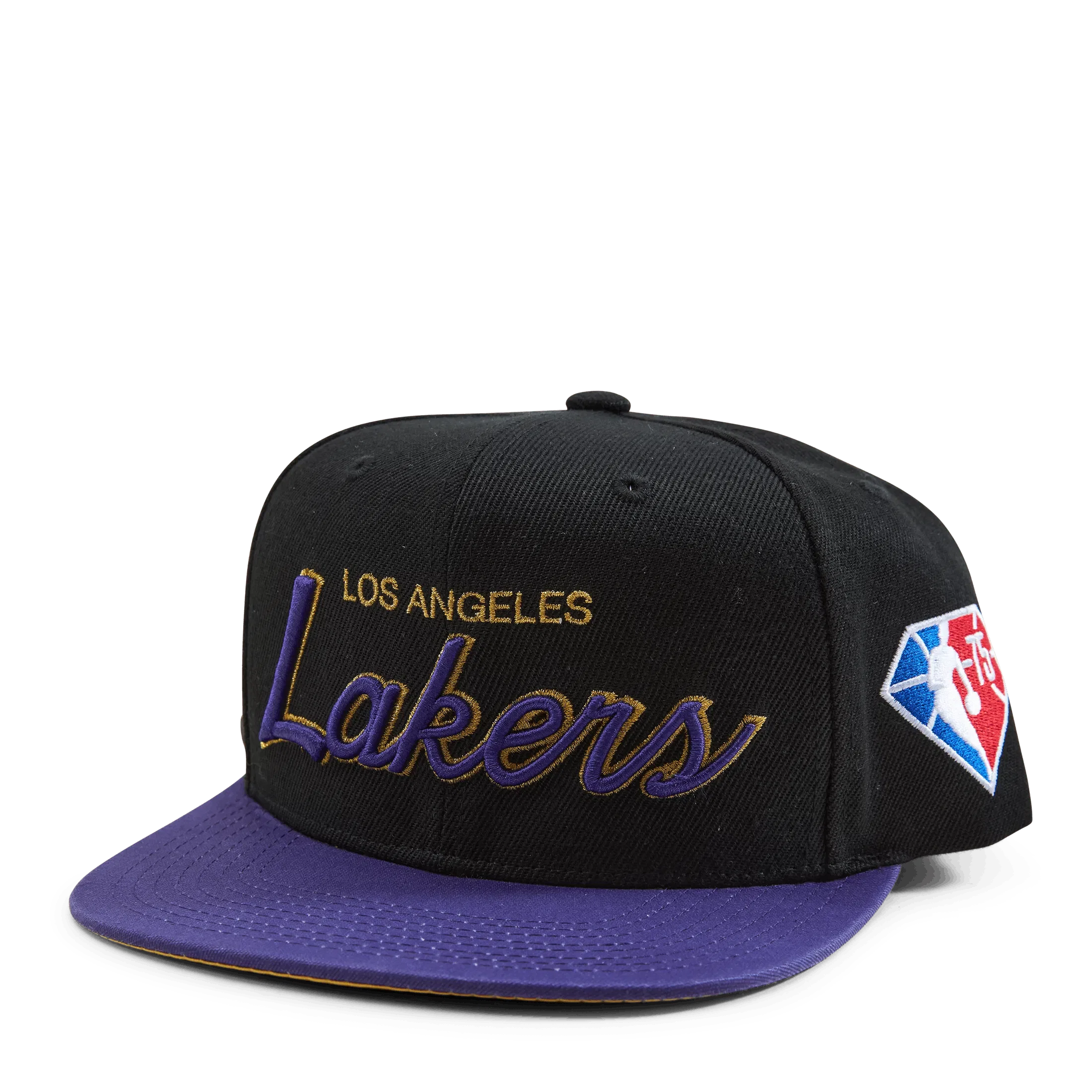 Mitchell & Ness Lakers NBA 75th Gold Snapback