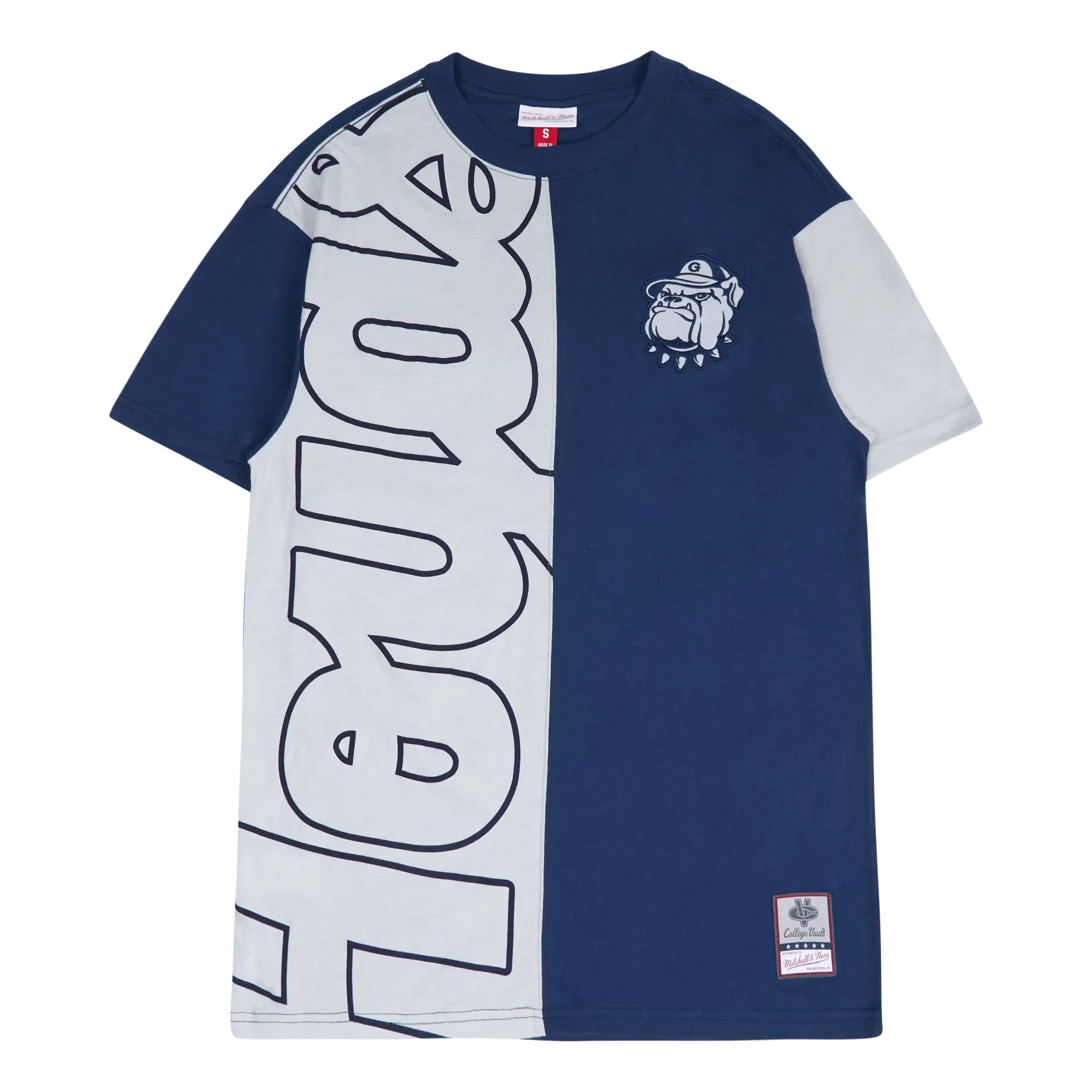 Mitchell & Ness Hoyas Play By Play 2.0 Ss Tee