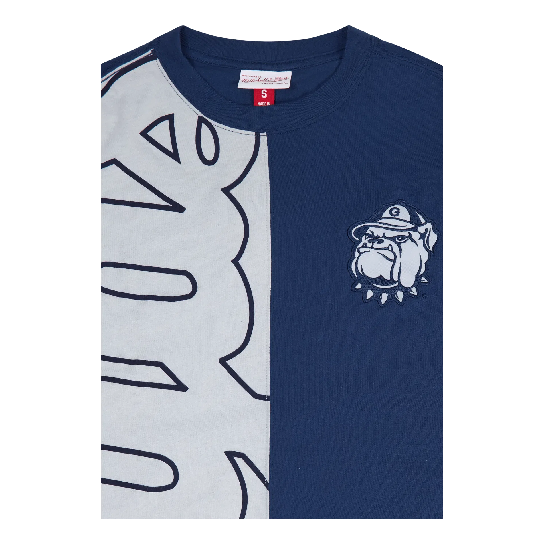 Mitchell & Ness Hoyas Play By Play 2.0 Ss Tee