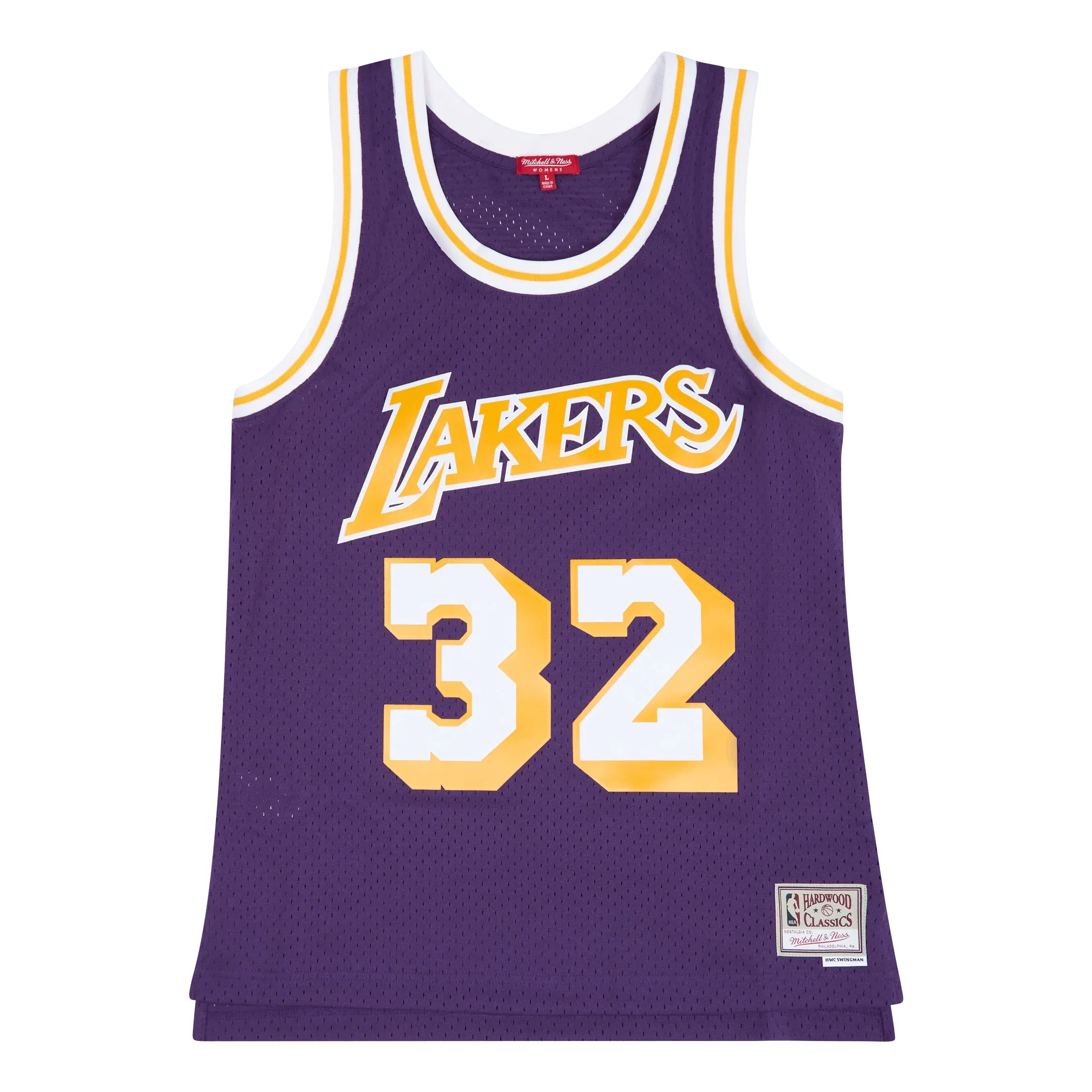 Mitchell & Ness Women's Lakers Swingman Jersey - Magic -84