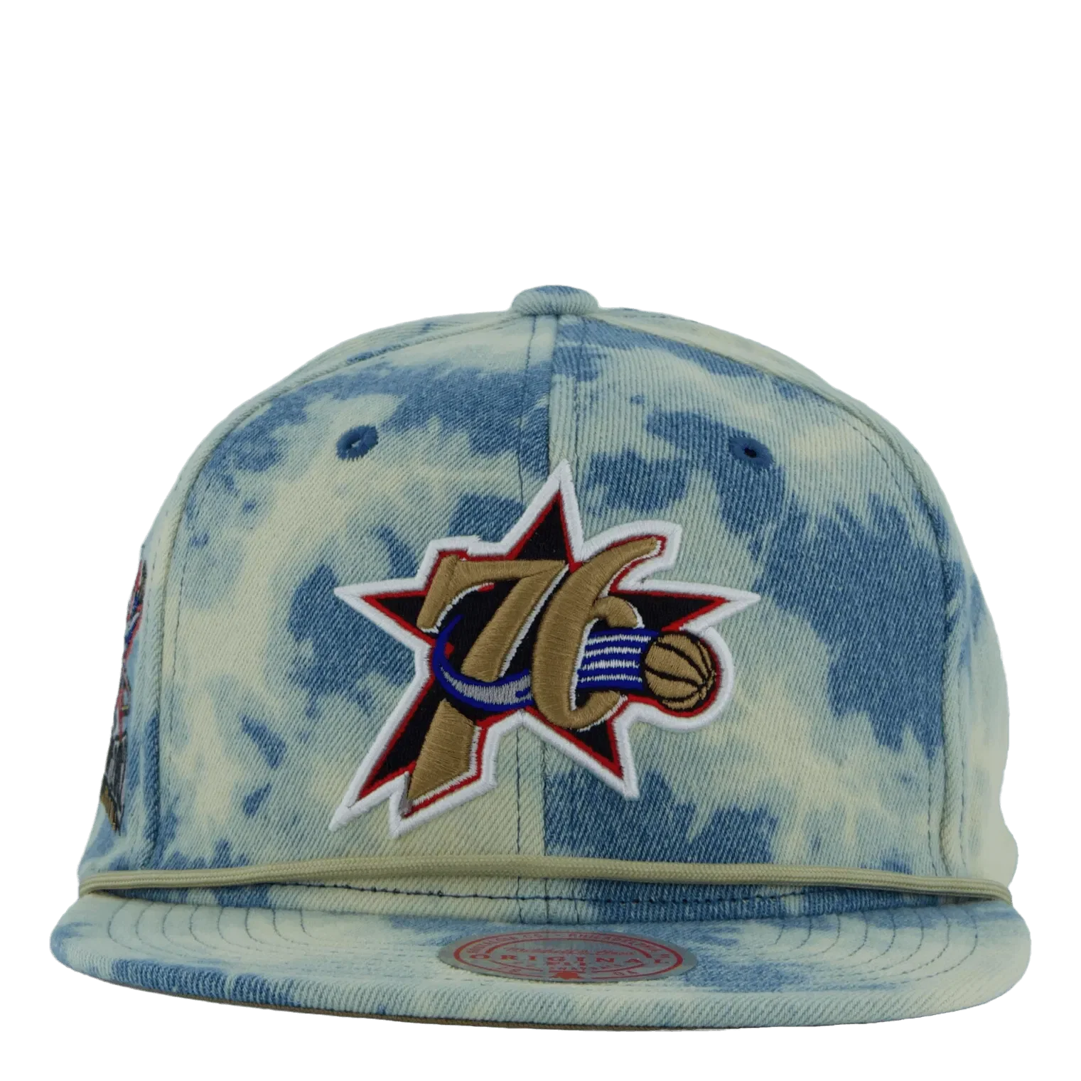 Mitchell & Ness 76ers Acid Wash Snapback HWC
