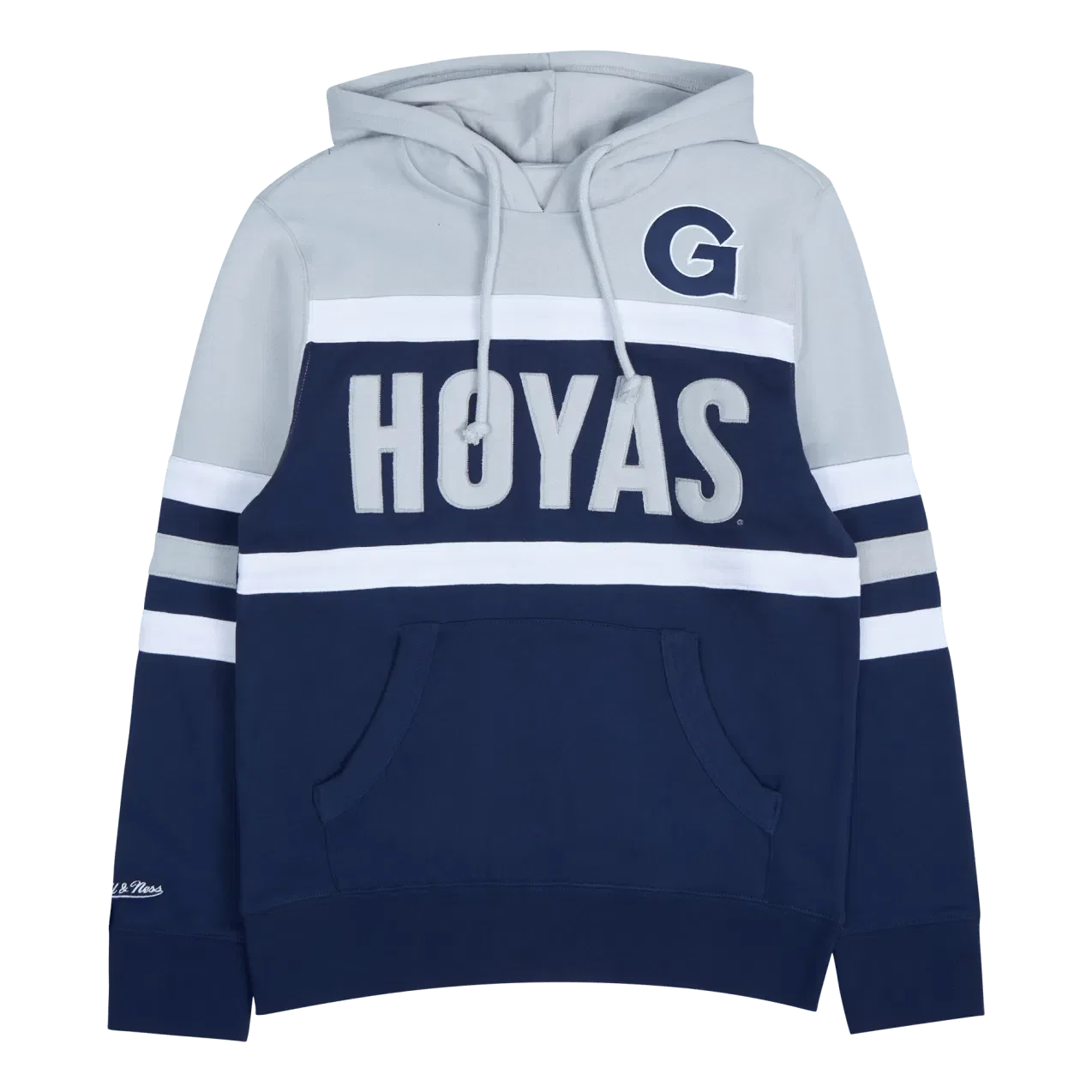 Mitchell & Ness Hoyas Head Coach Hoodie - Georgetown
