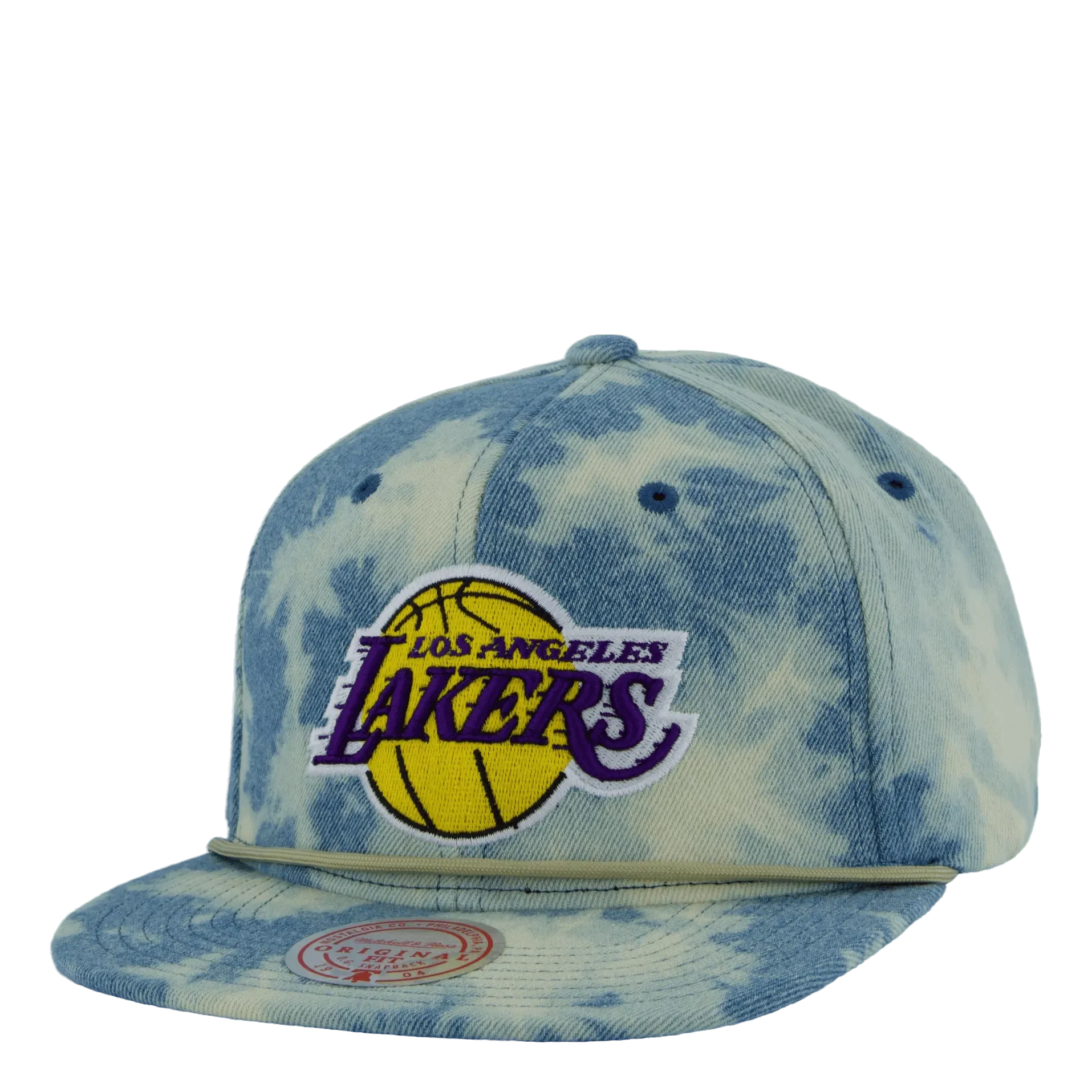 Mitchell & Ness Lakers Acid Wash Snapback
