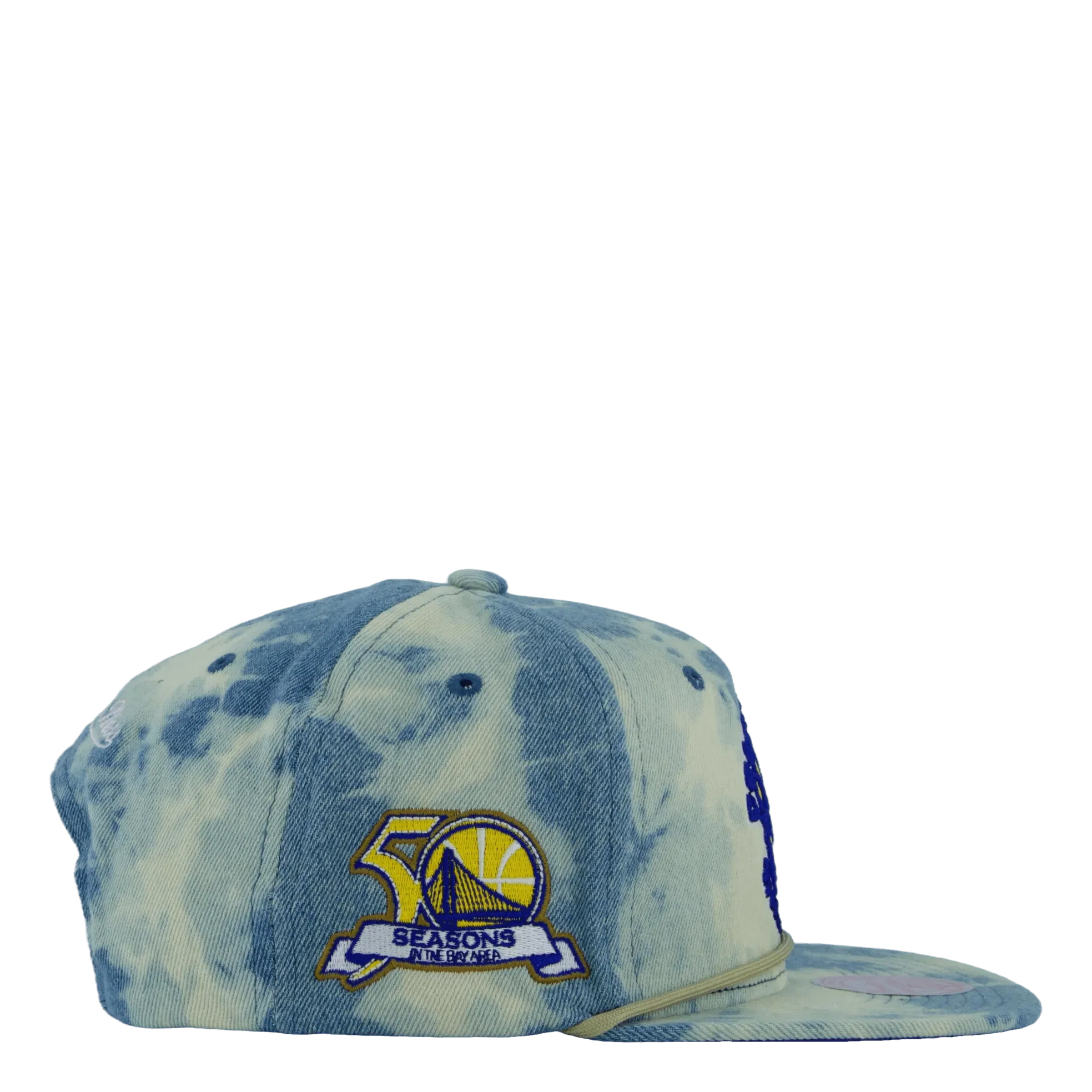 Mitchell & Ness Warriors Acid Wash Snapback HWC