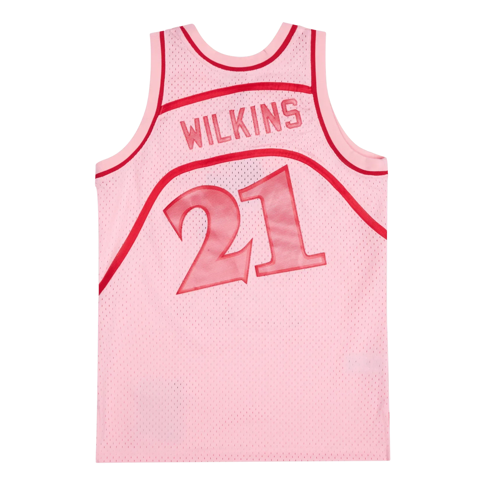 Mitchell & Ness Hawks Space Knit Swingman Jersey - Dominique Wilkins