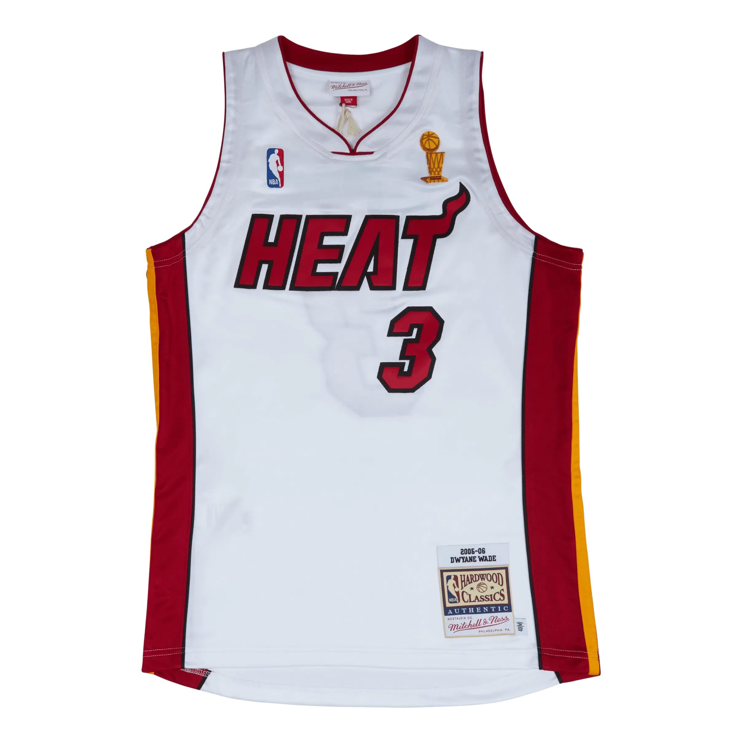 Mitchell & Ness Heat Authentic Jersey Finals Wade