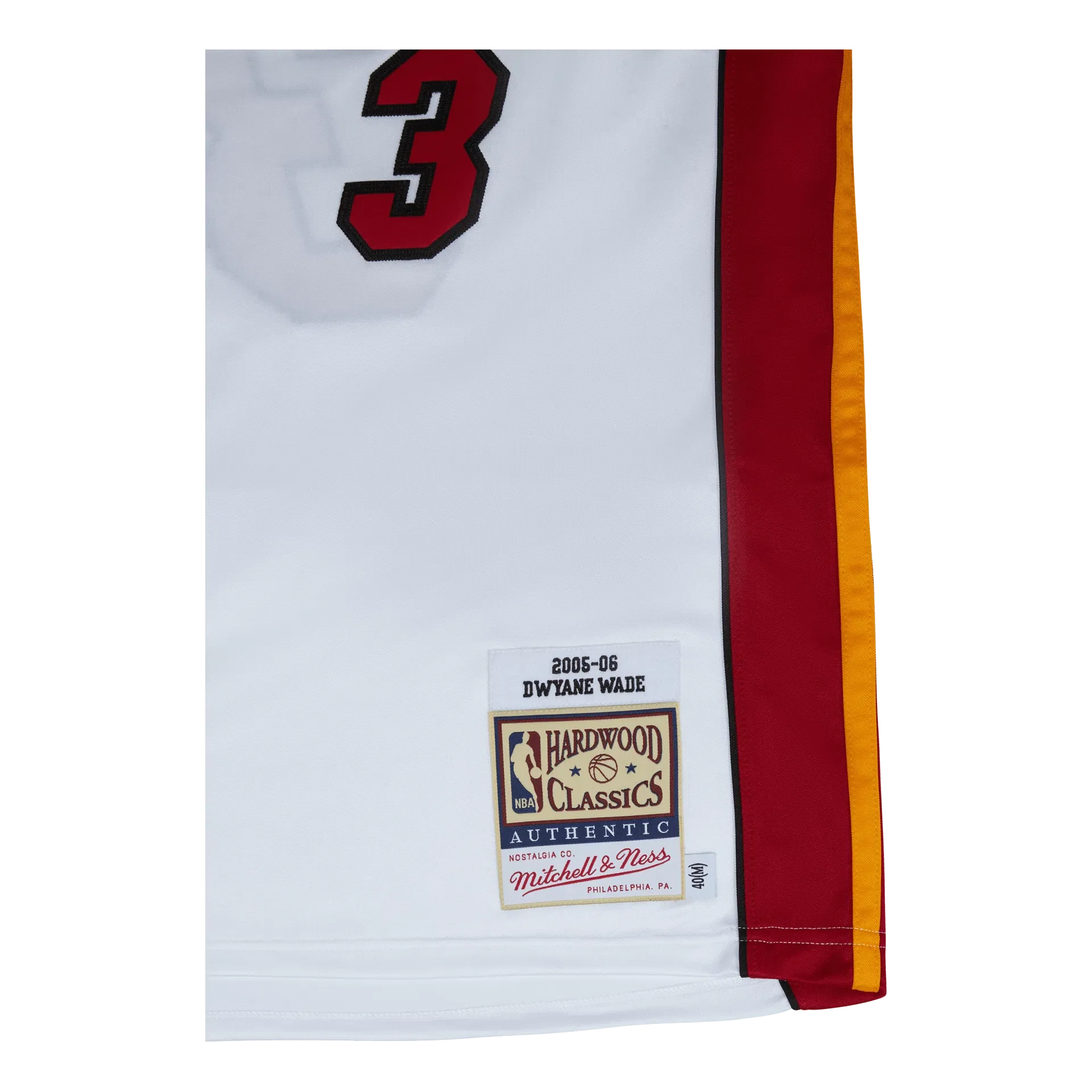 Mitchell & Ness Heat Authentic Jersey Finals Wade