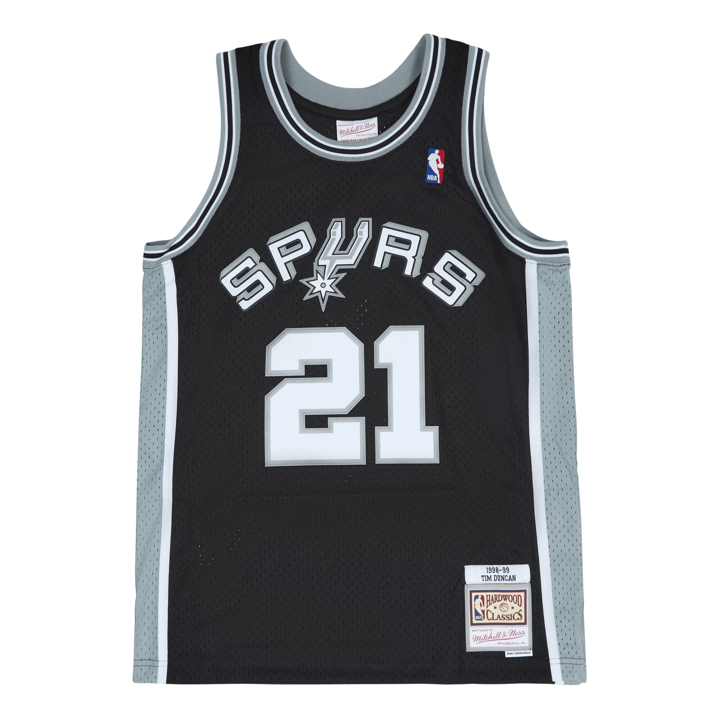 Mitchell & Ness Spurs Swingman Jersey - Tim Duncan