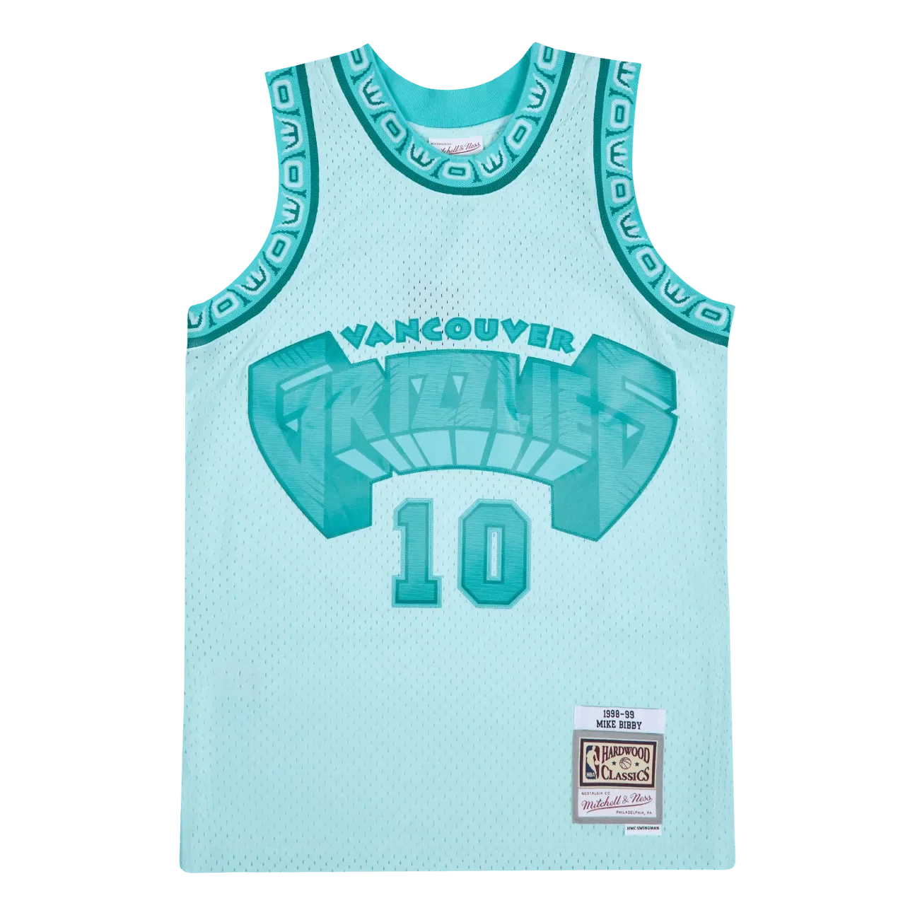 Mitchell & Ness Grizzlies Space Knit Swingman Jersey - Mike Bibby