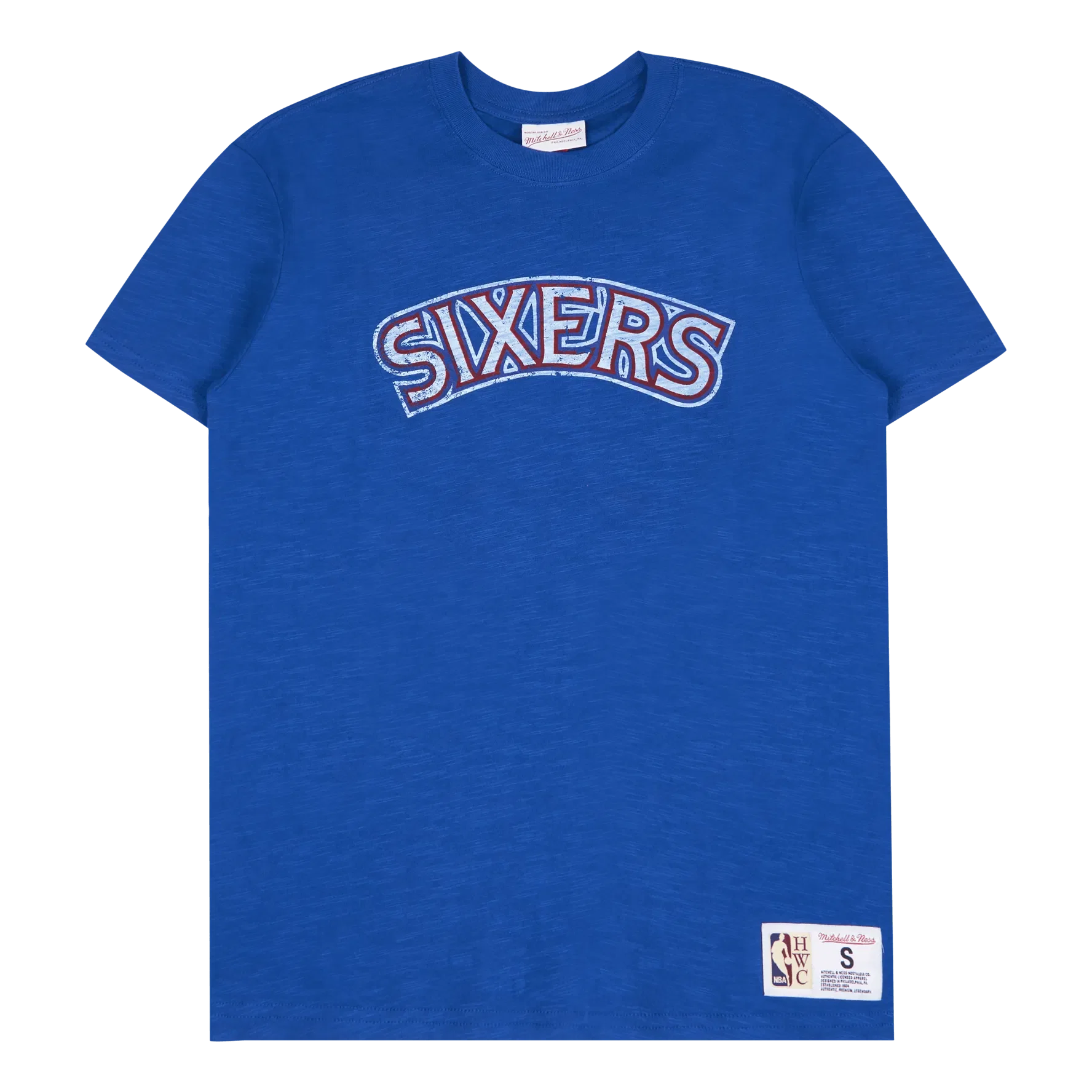 Mitchell & Ness 76ers Legendary Slub Ss Tee Slub