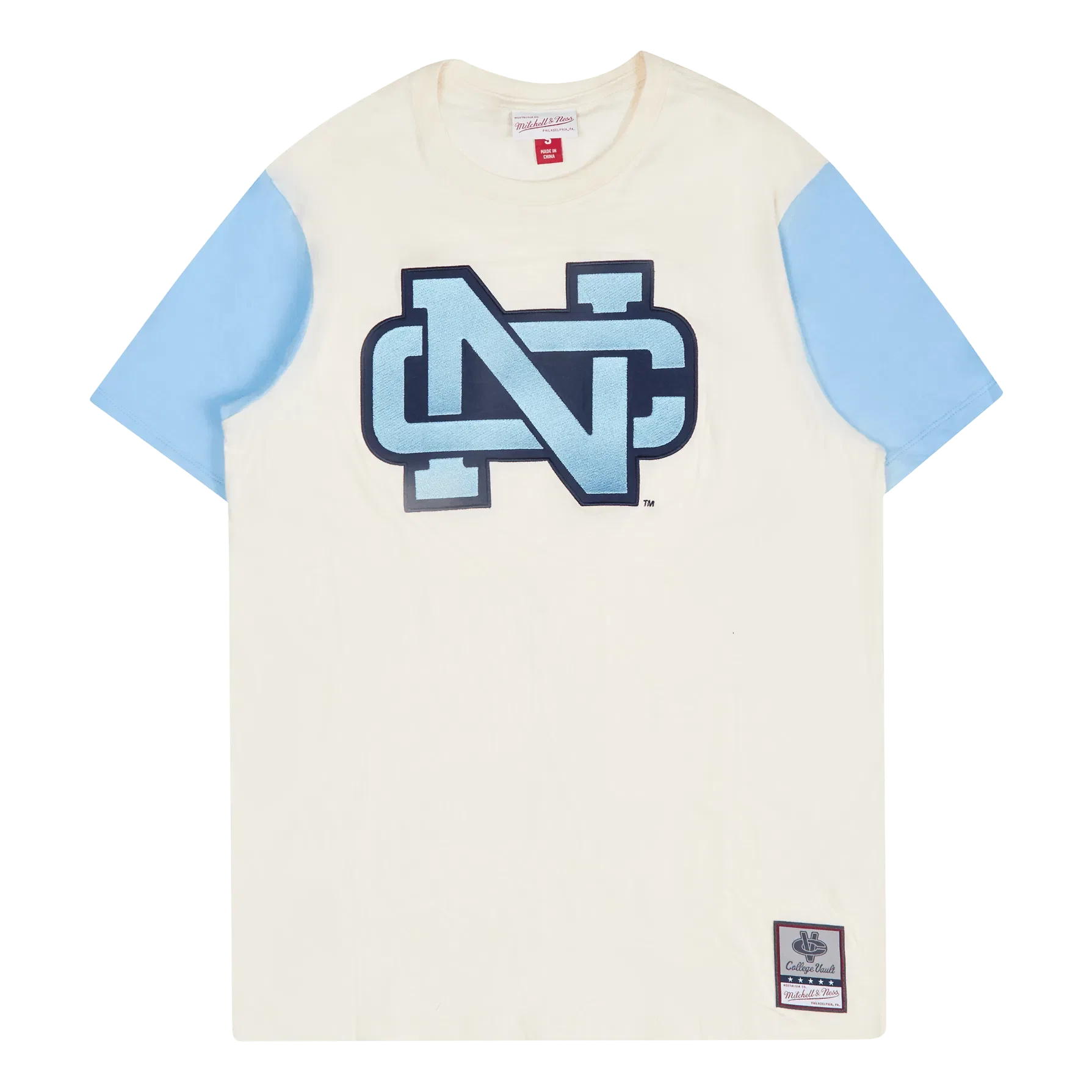 Mitchell & Ness UNC Color Blocked Tee NCAA